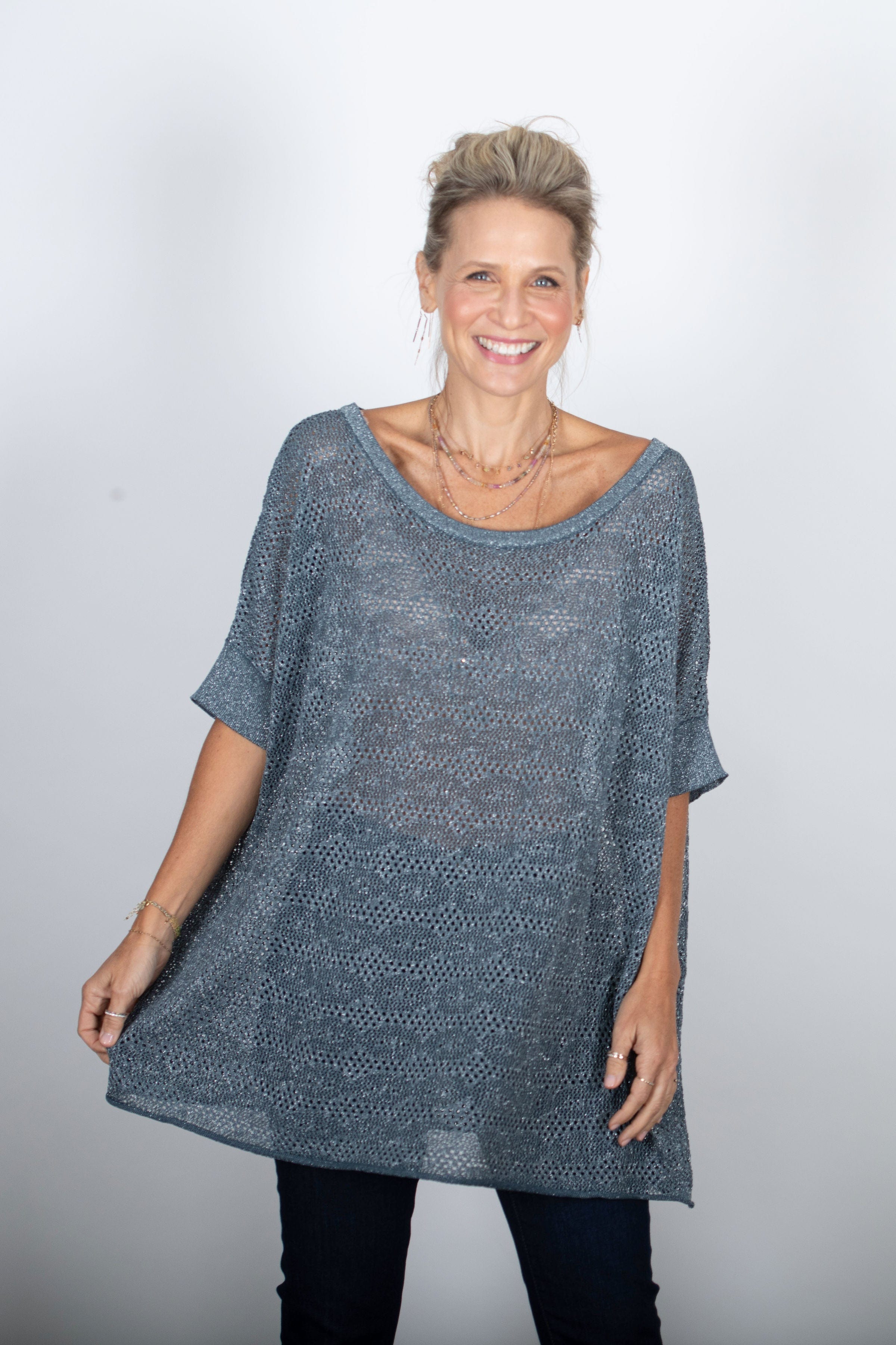 אוברסייז חורים כחול ODED image 3