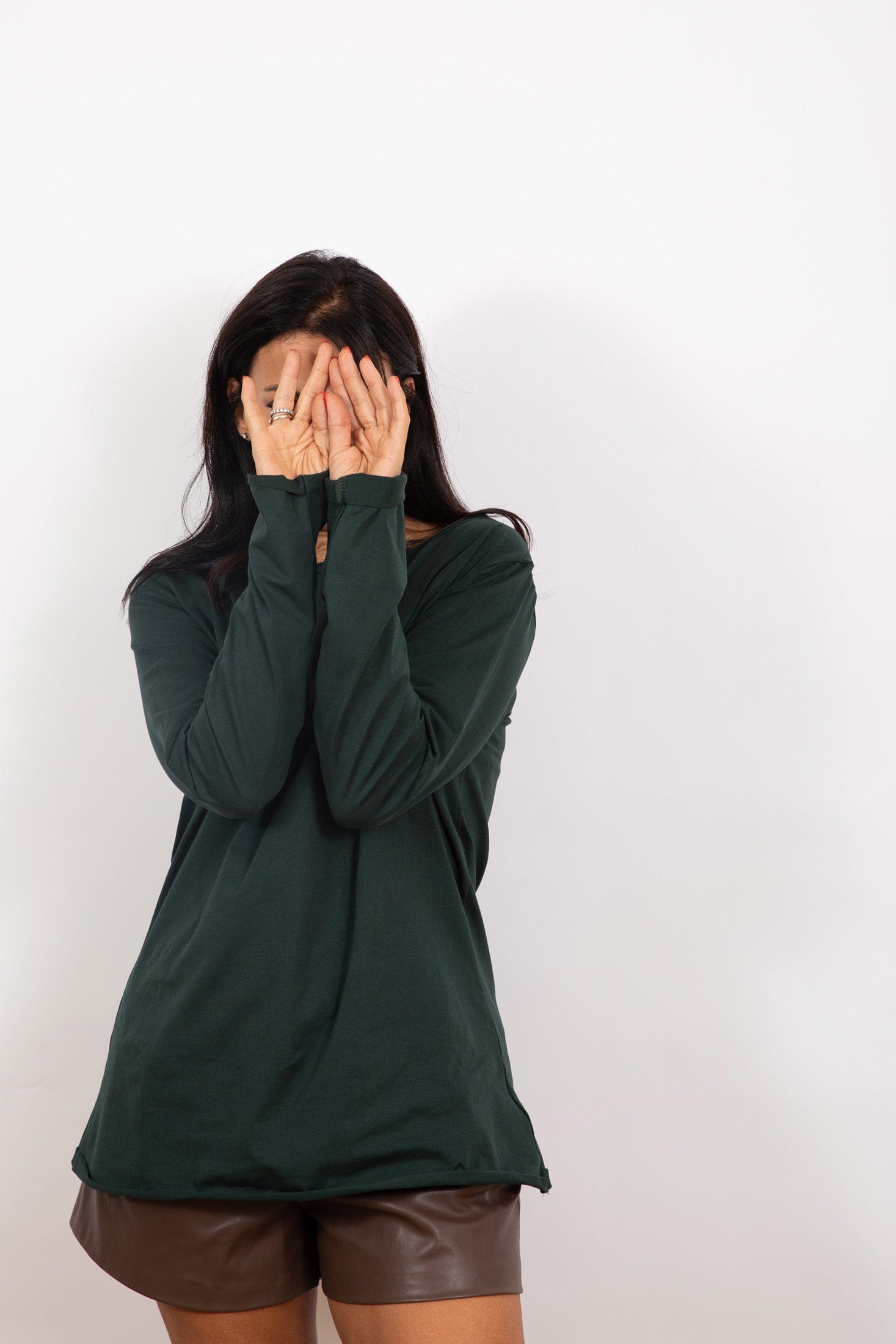 S SHIRT  חולצה ירוקה image 2