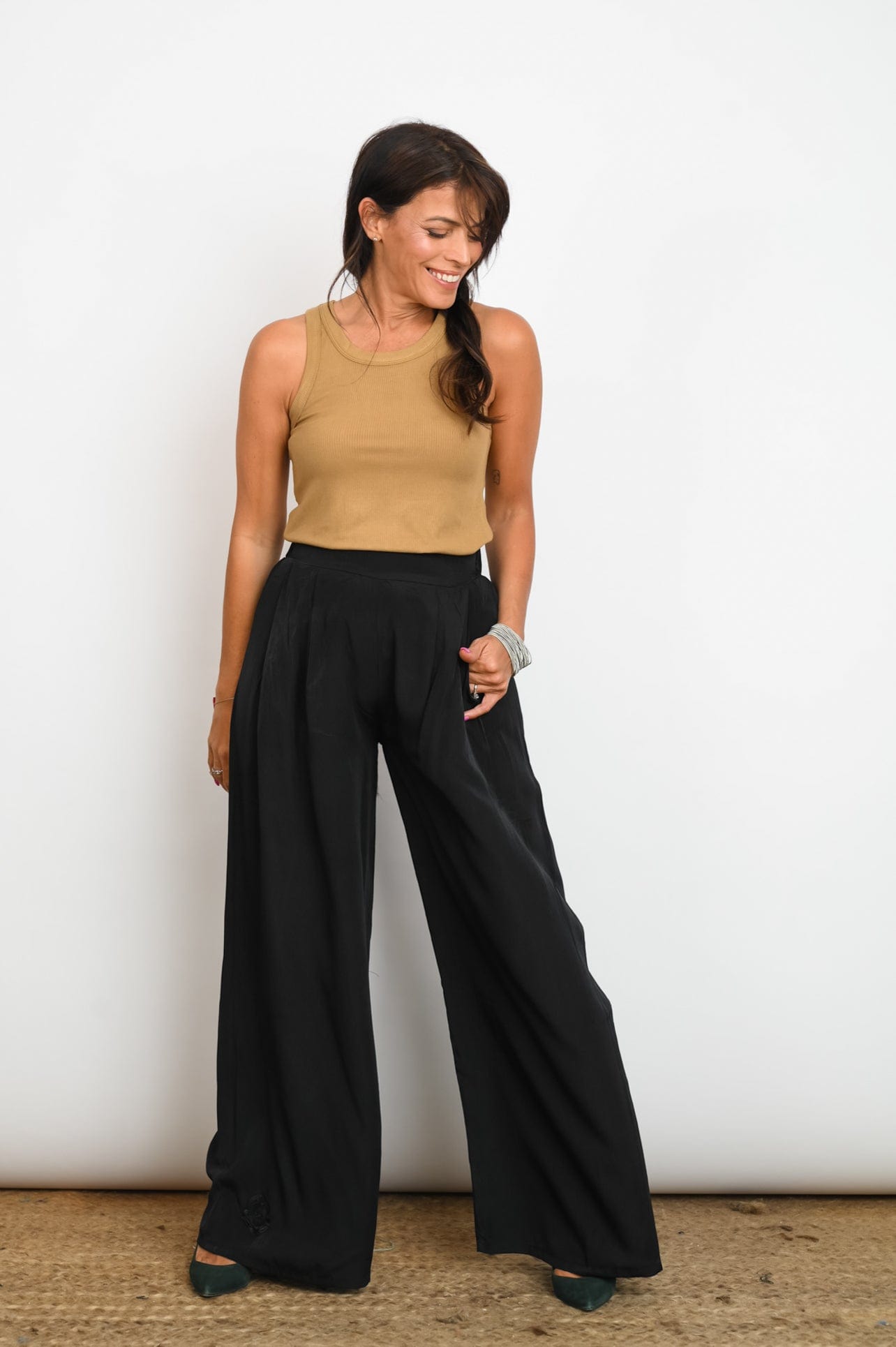 RON מכנסים שחורים image 0