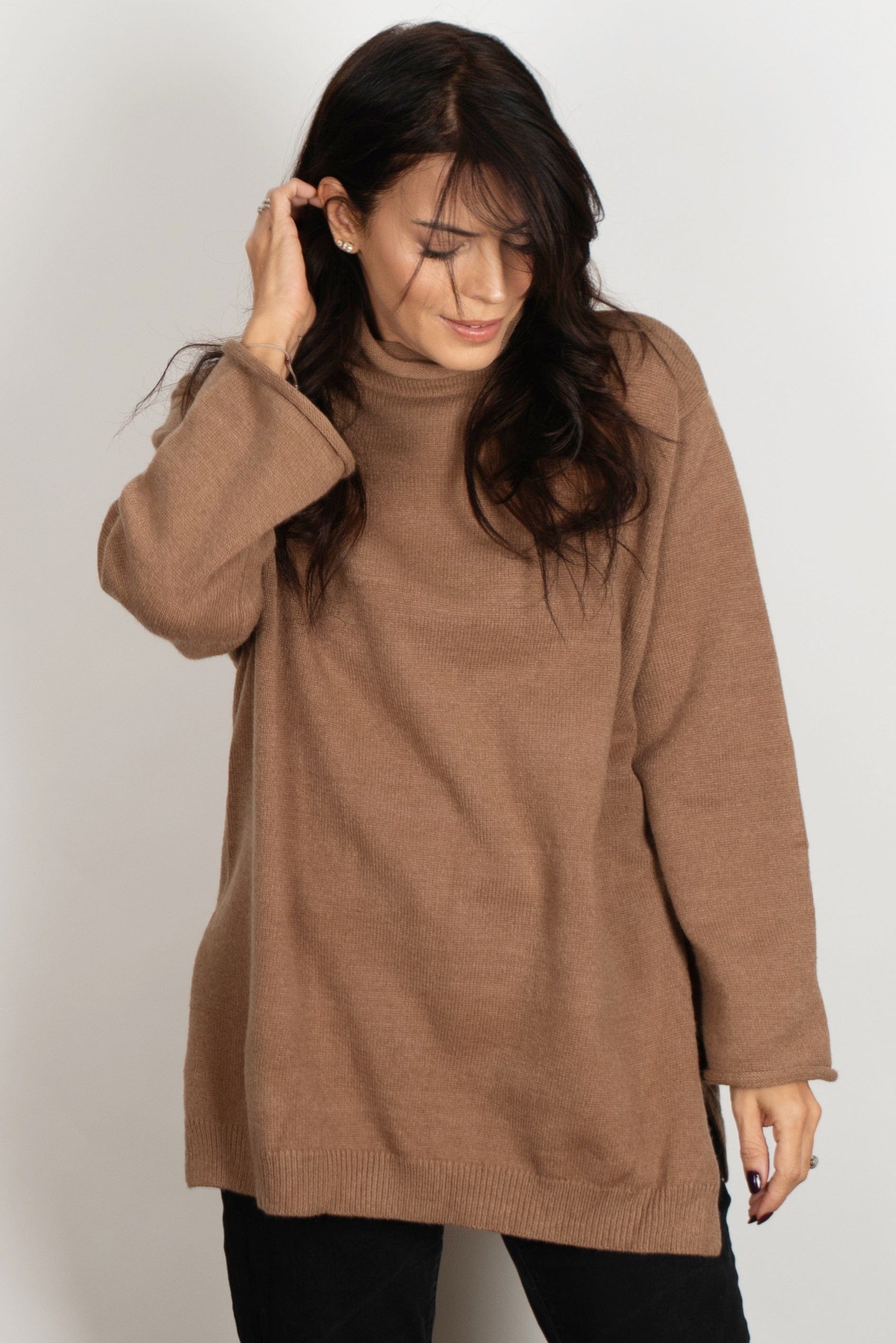 ADELE סריג מיני גולף אוברסייז image 11