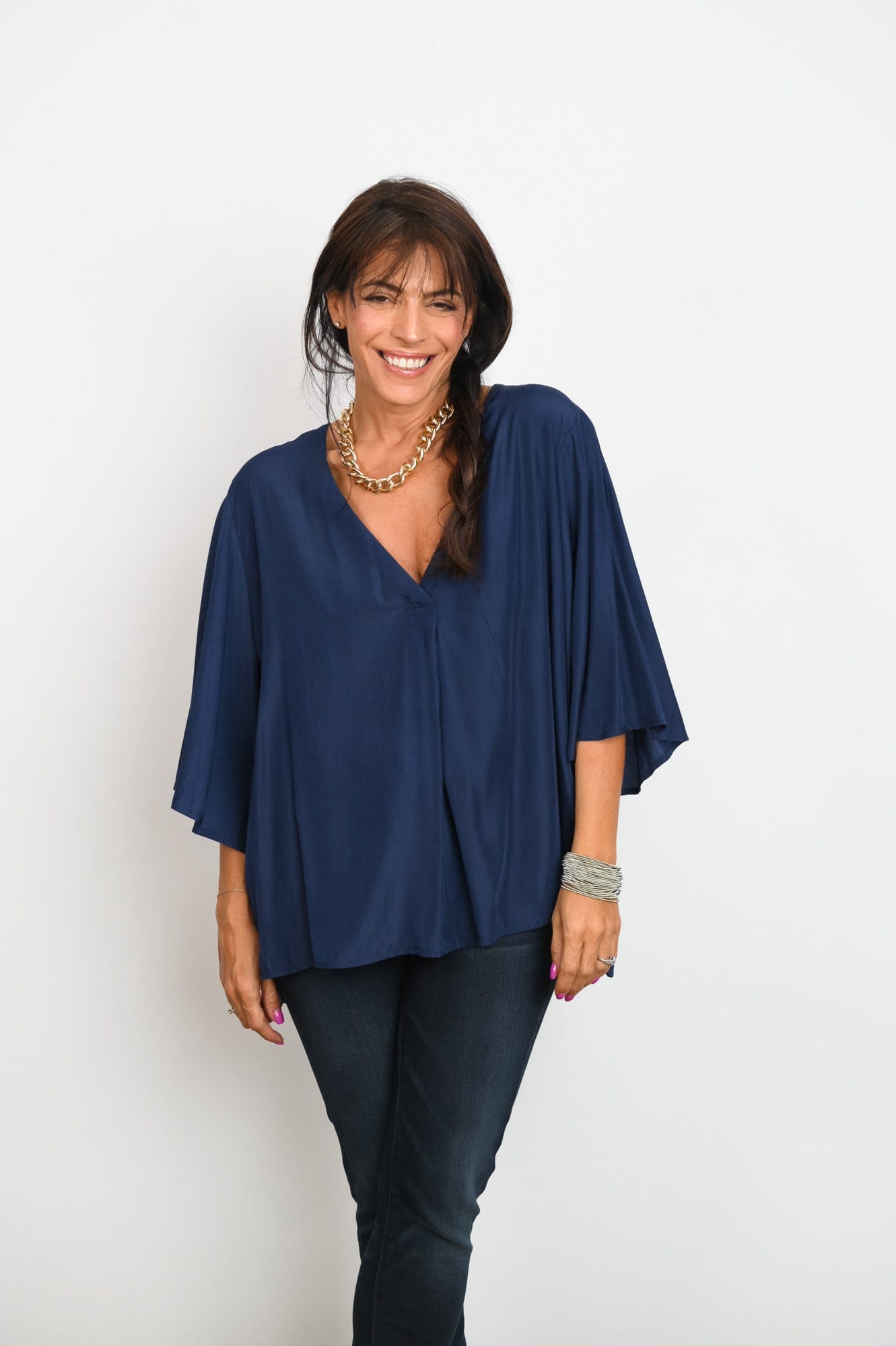 ROKE חולצה כחולה image 2