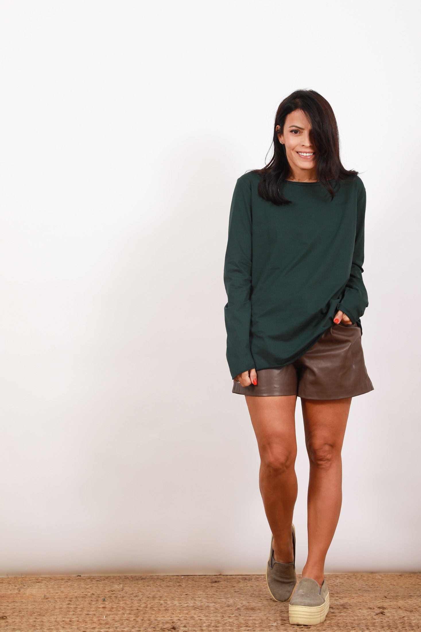 S SHIRT  חולצה ירוקה image 1