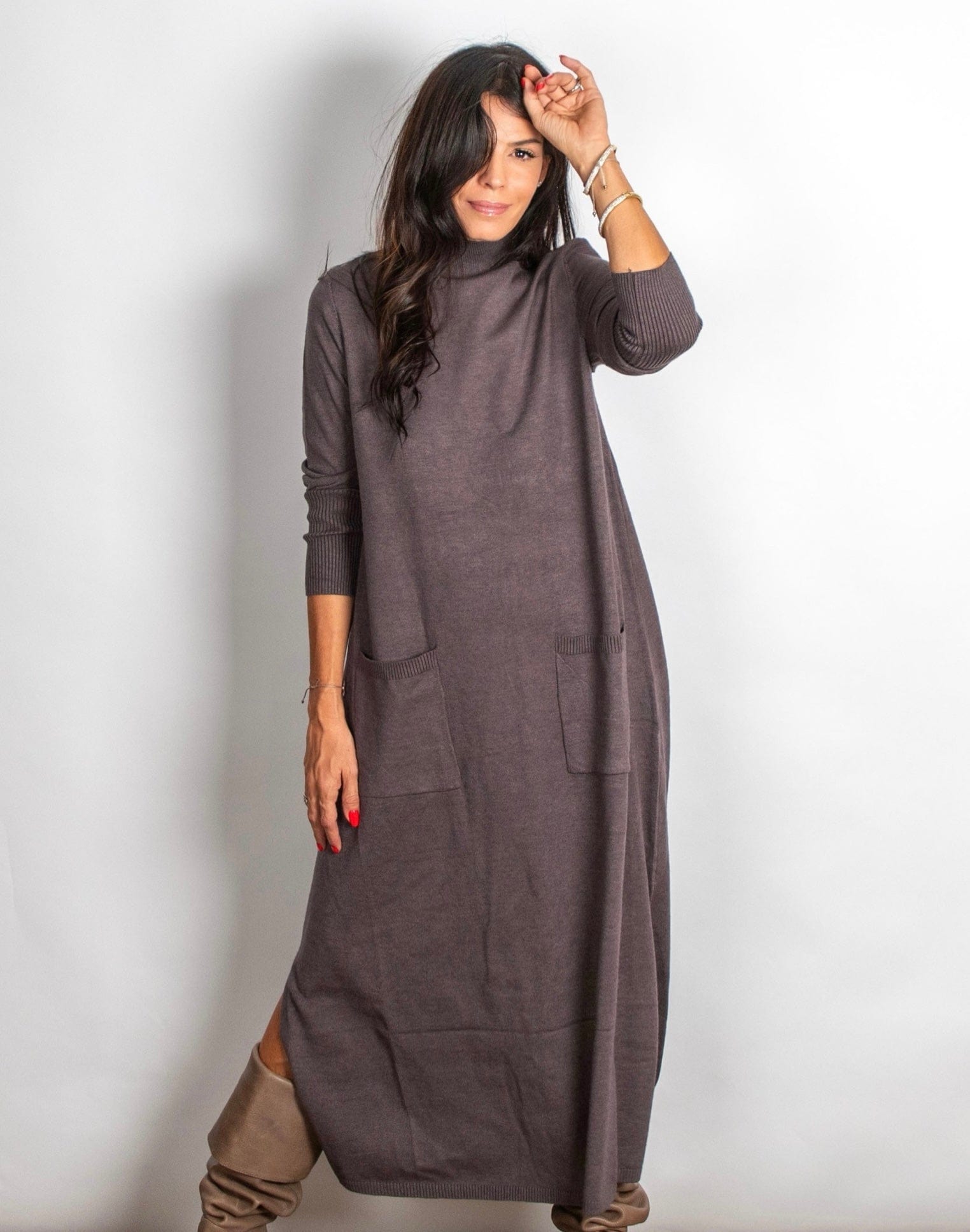 TAYLOR  שמלת סריג image 0