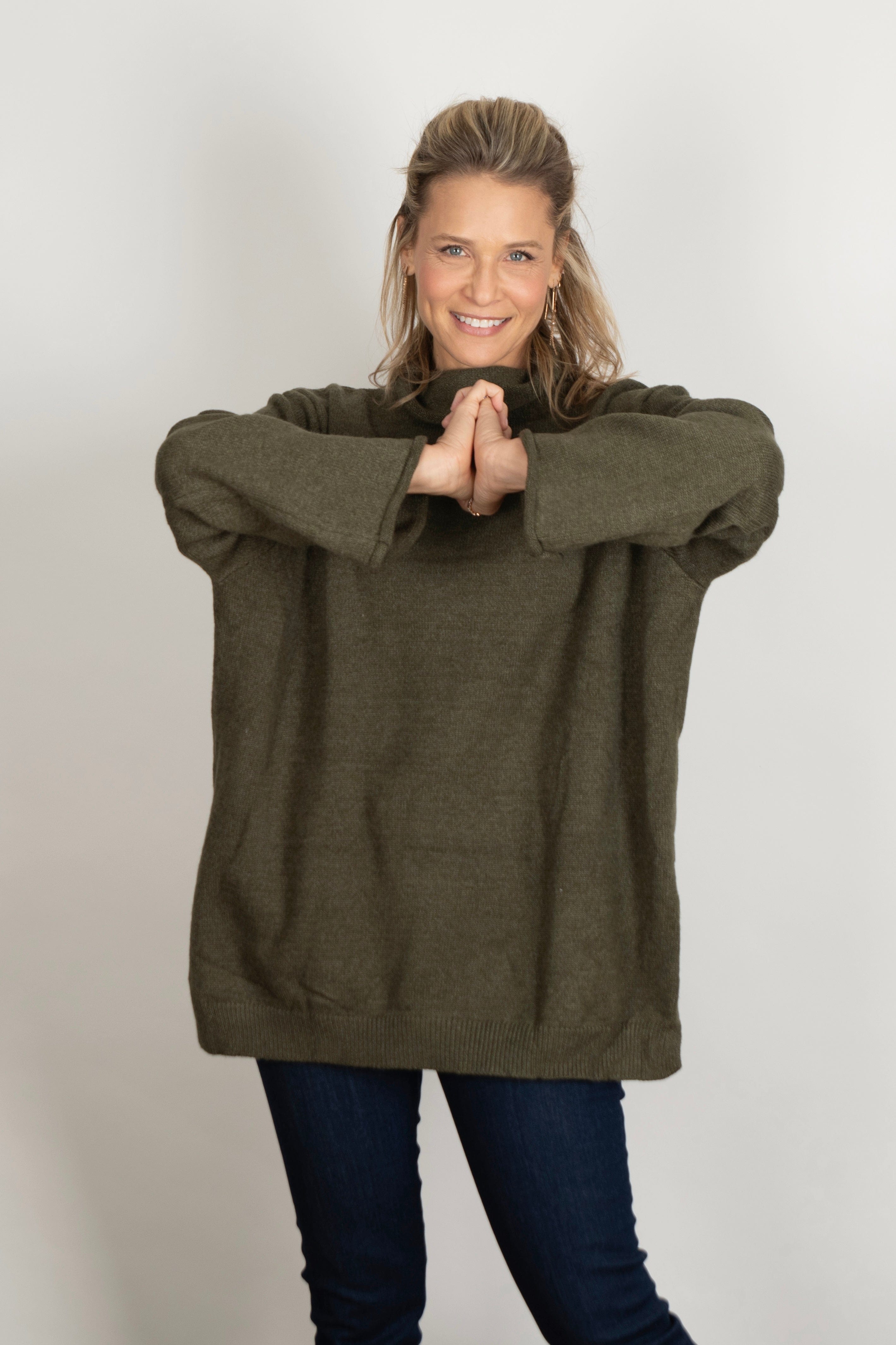 ADELE סריג מיני גולף אוברסייז image 5