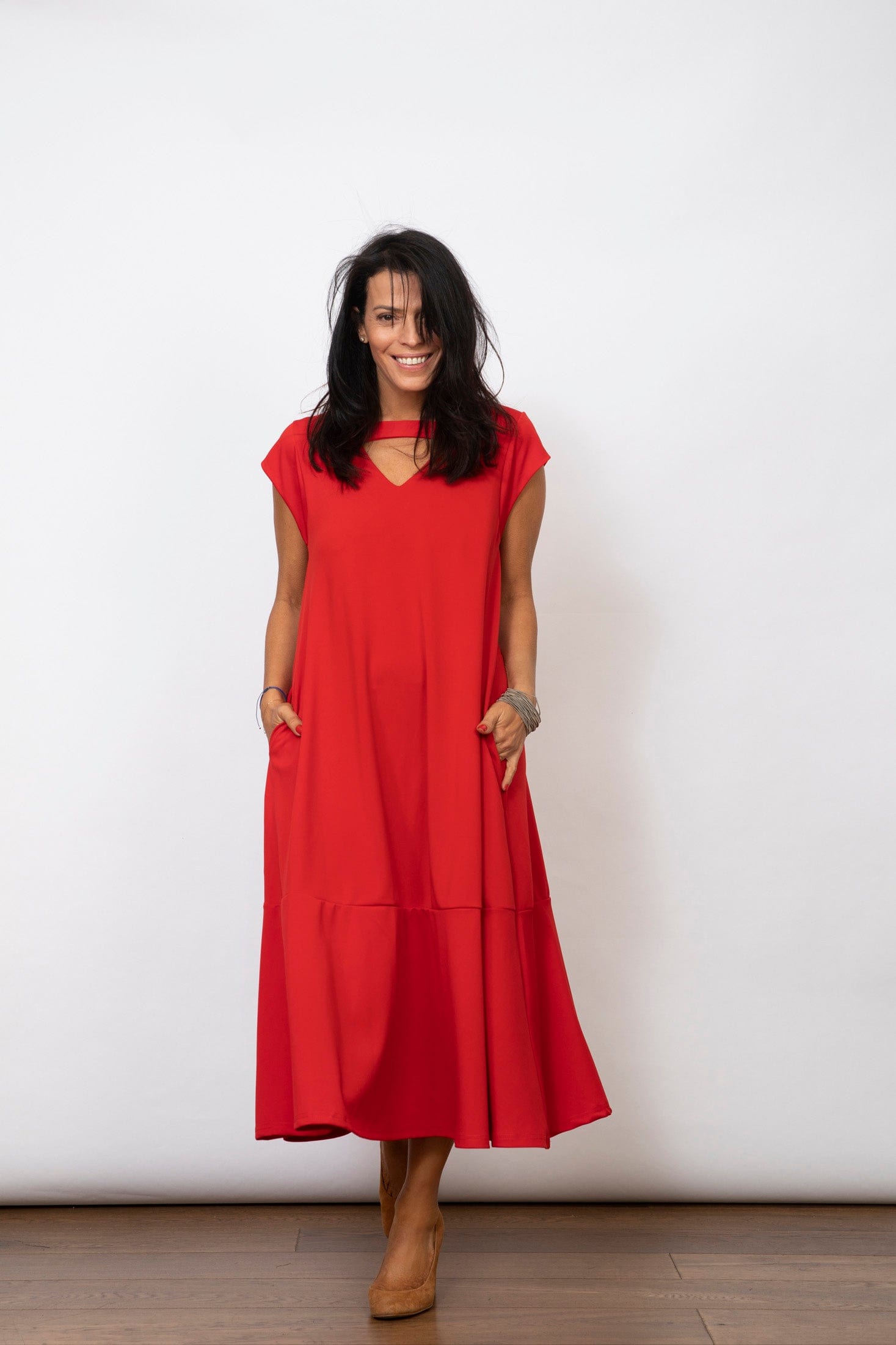 GALIA שמלה אדומה image 7