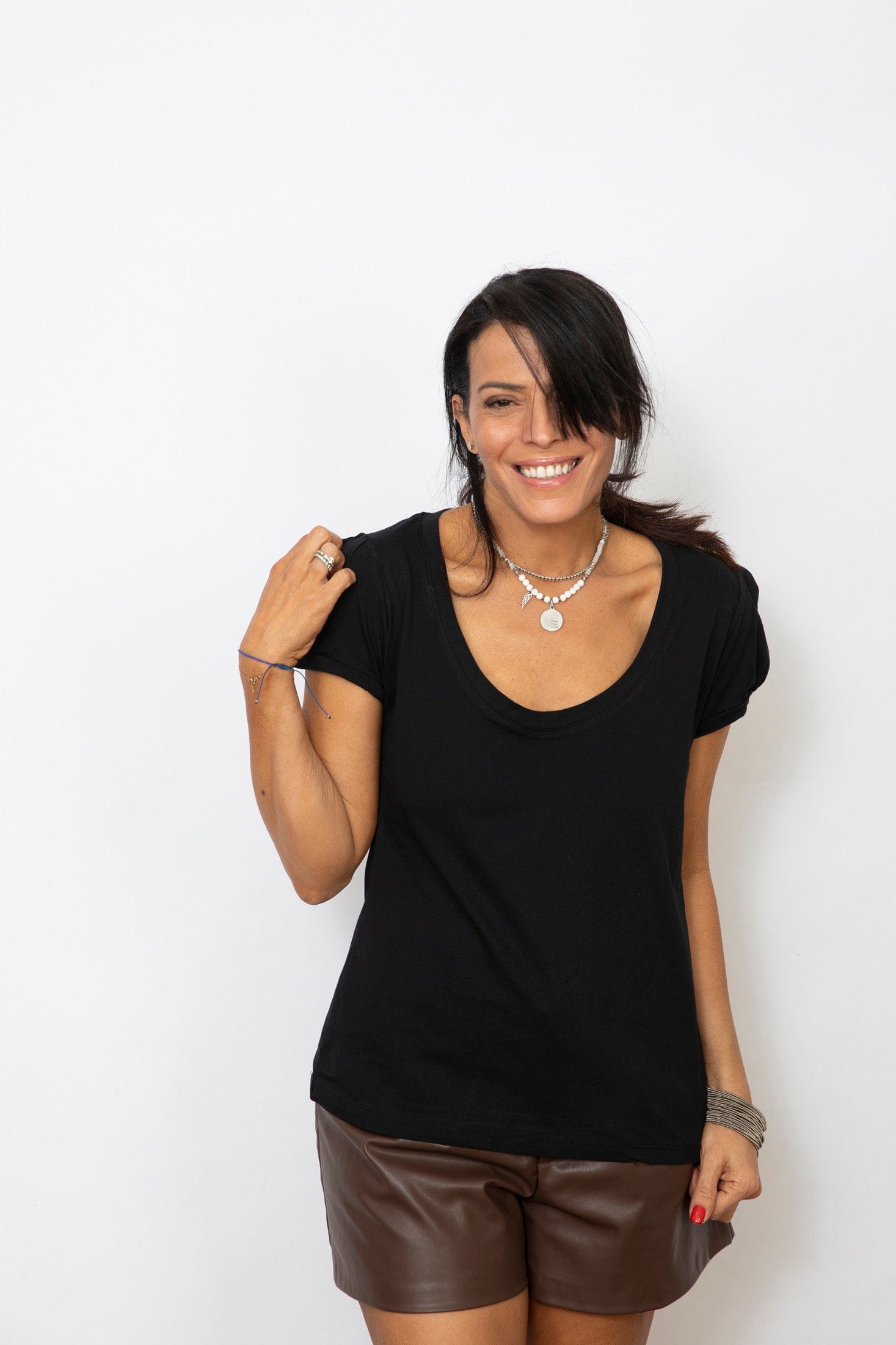 CETO חולצה בייסיק שחורה image 5