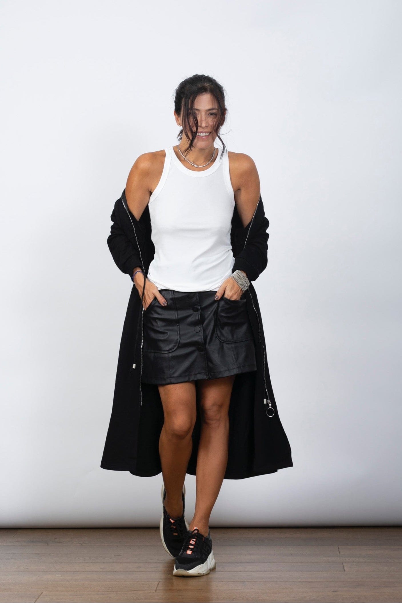 MELON עליונית טרנינג שחורה image 0