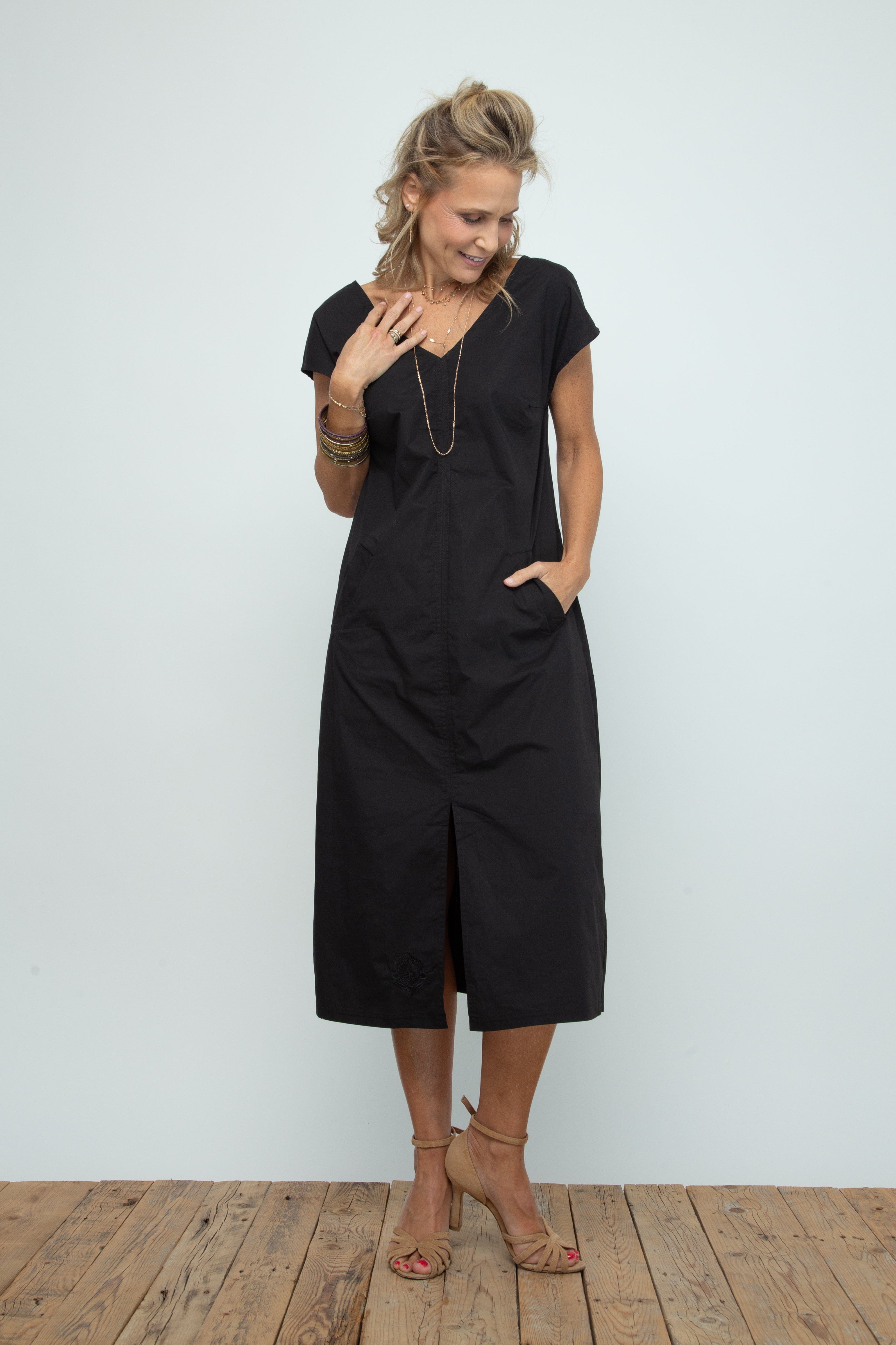 POOLY NEW שמלה מעוצבת שחורה image 5