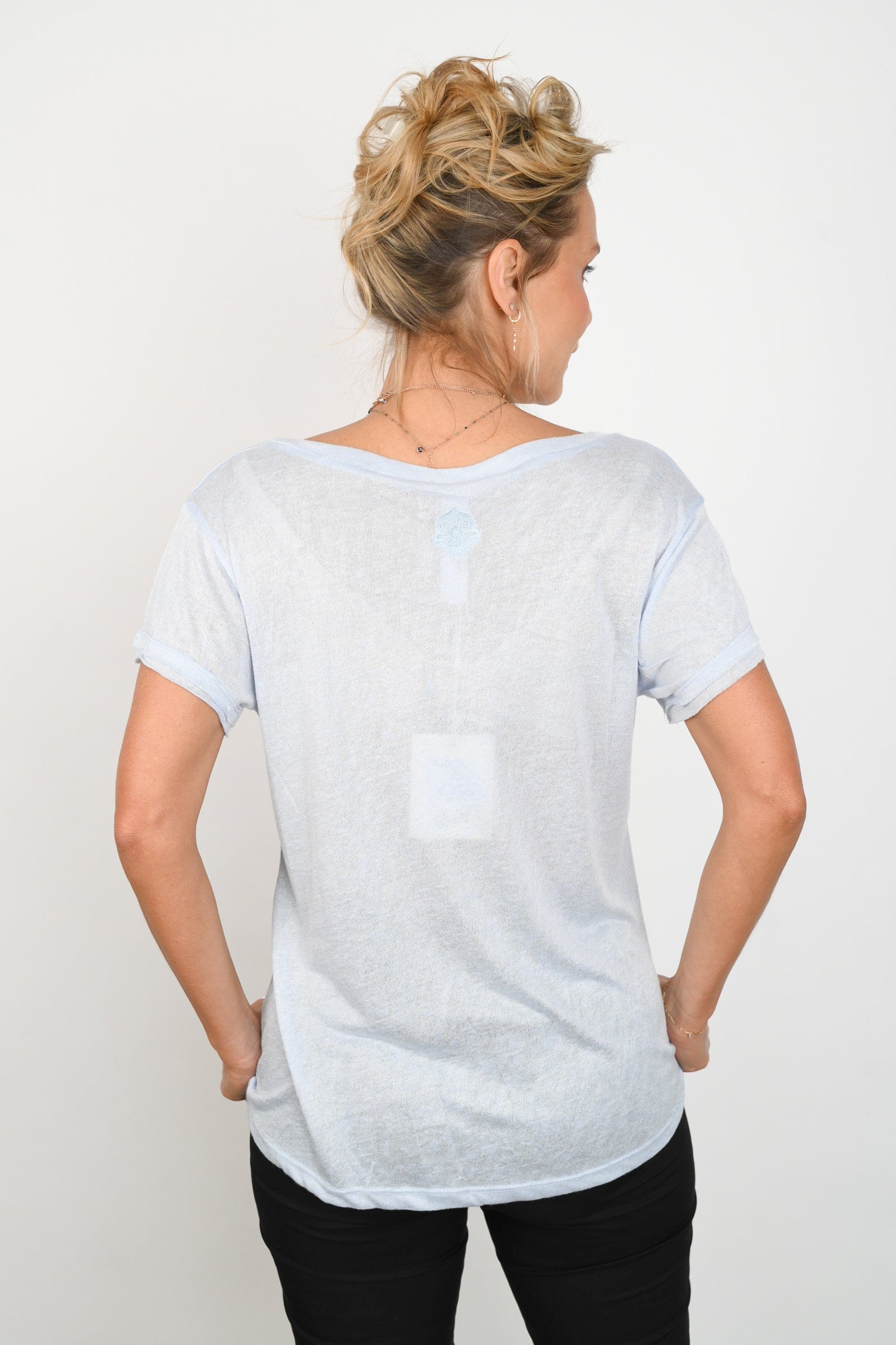 STREET חולצה תכלת image 3