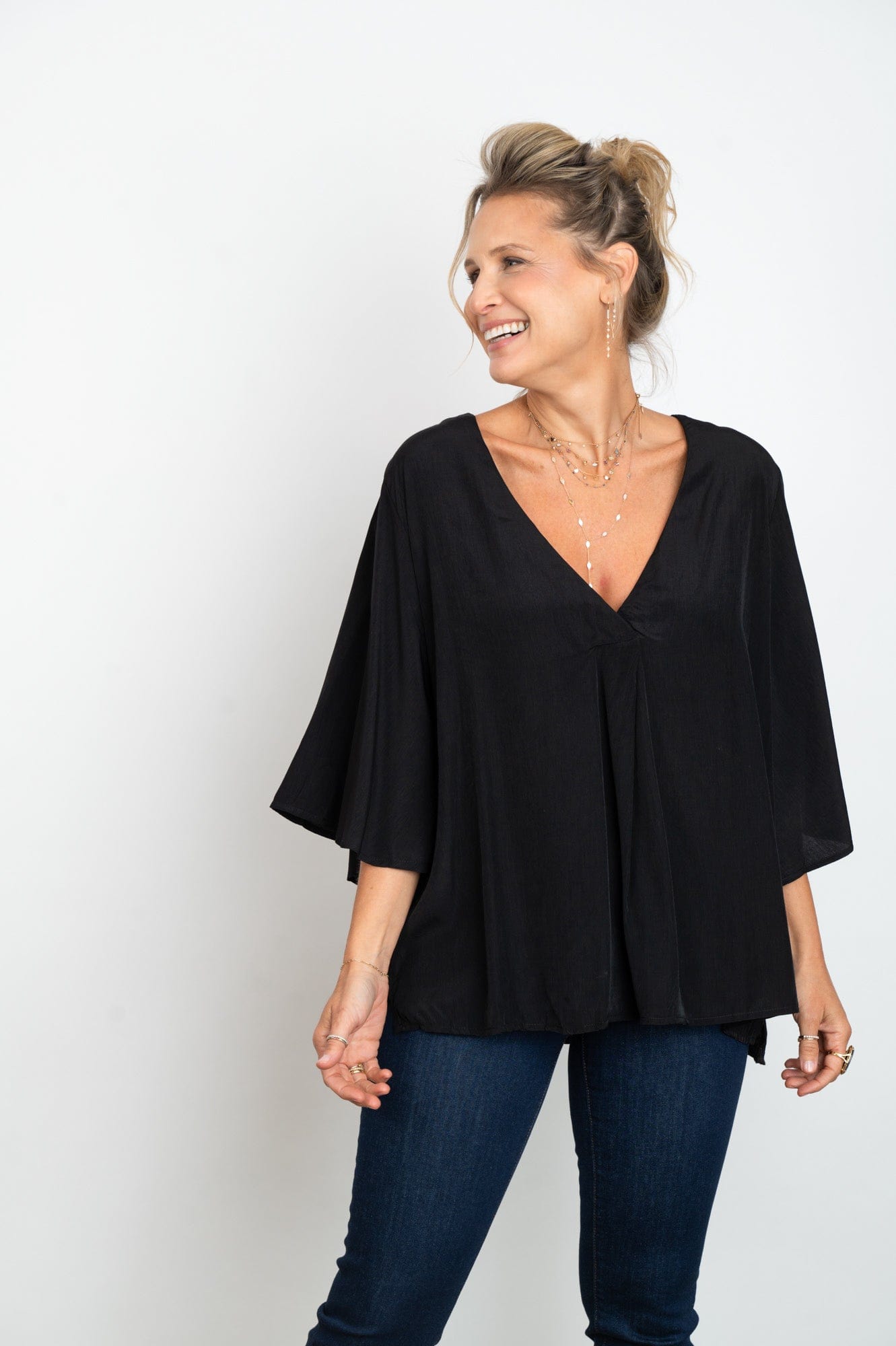 ROKE חולצה שחורה image 1