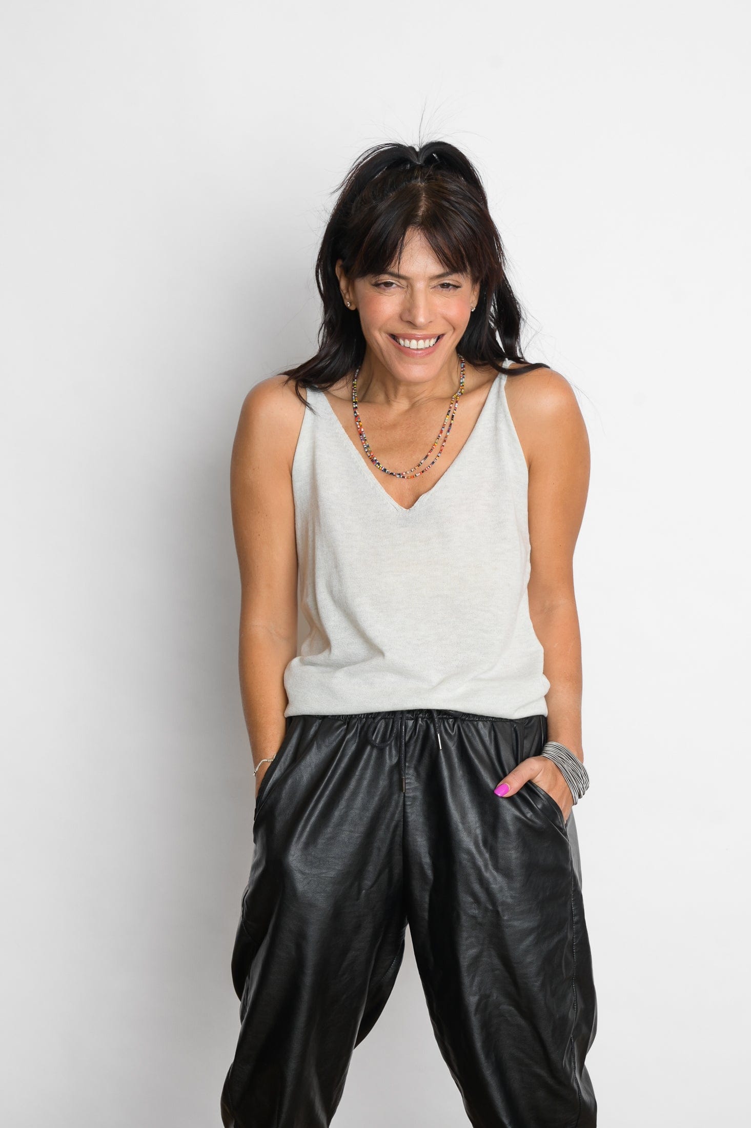 LEMNOS גופיית סריג image 2