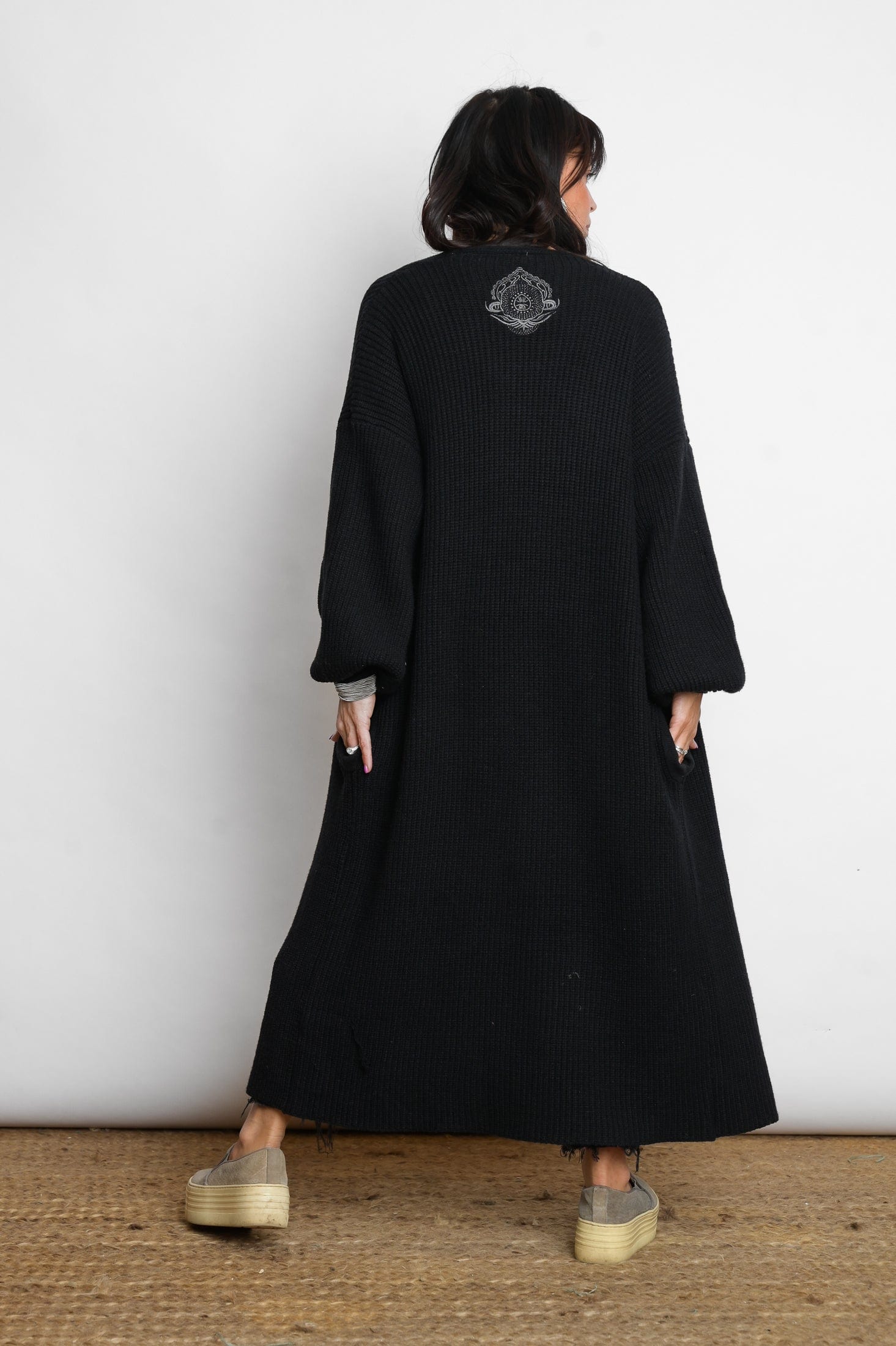 MILOS עליונית סריג שחורה image 1