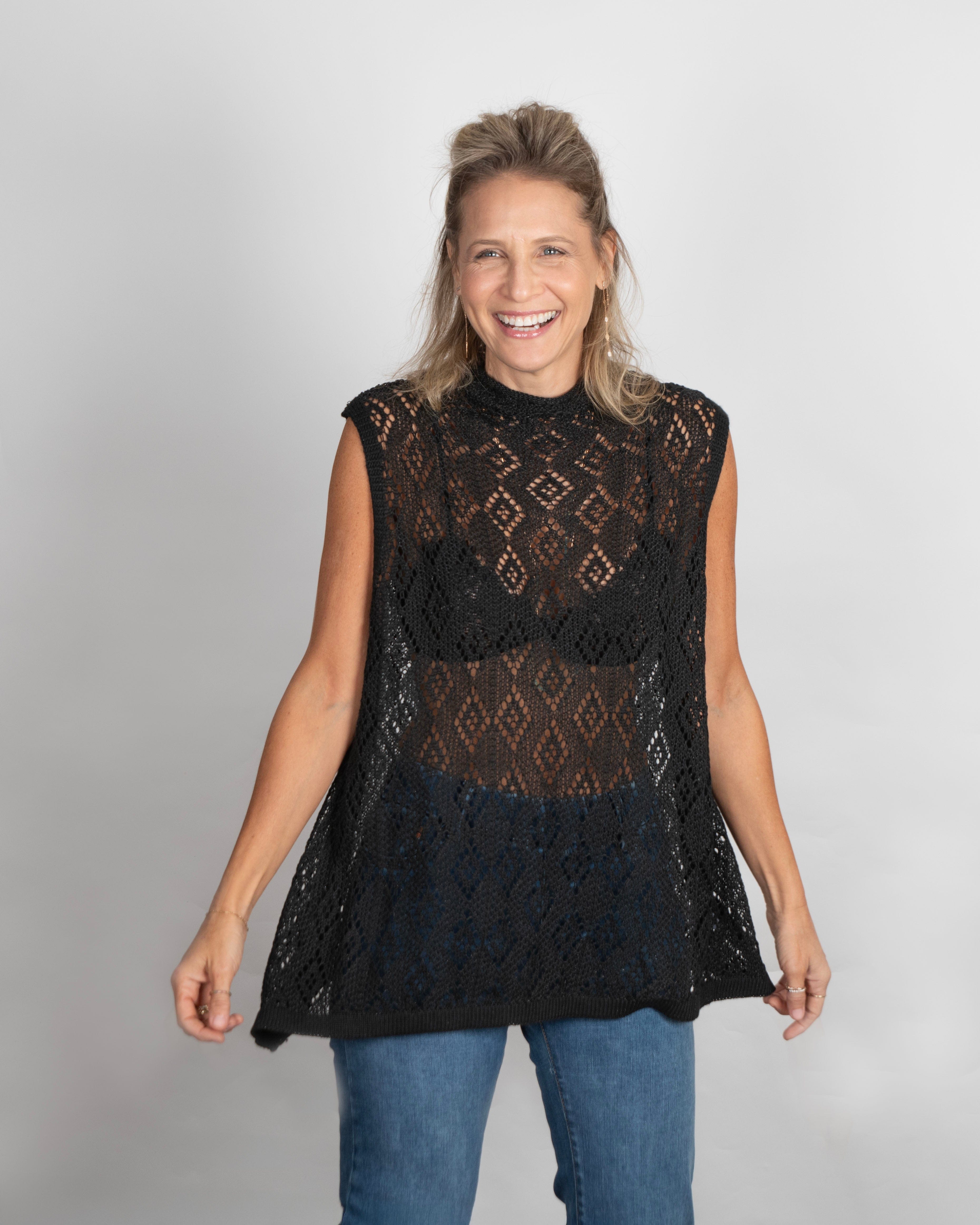 RIHANNA גופית גולף שחור image 7