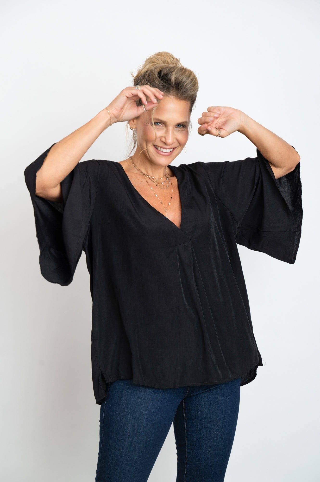 ROKE חולצה שחורה image 3