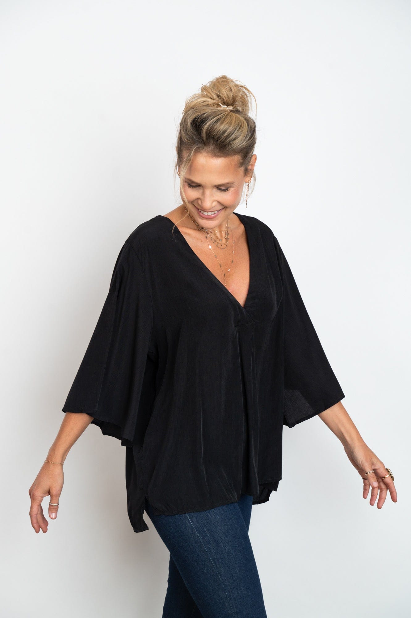 ROKE חולצה שחורה image 4