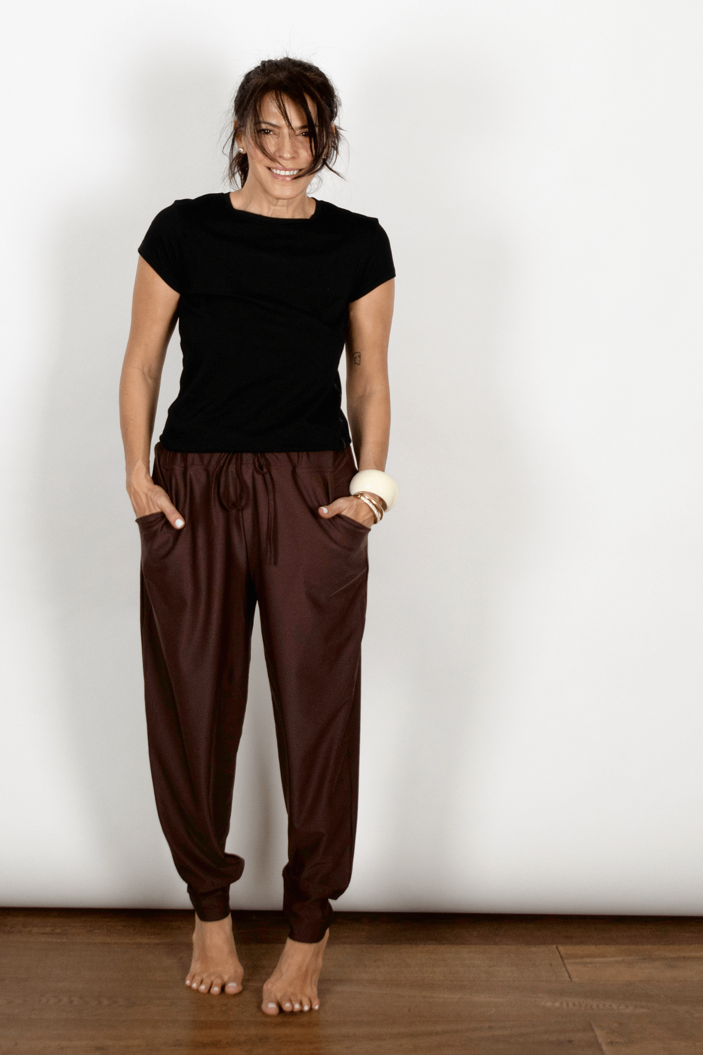 TAL PANS  מכנסיים חום image 9