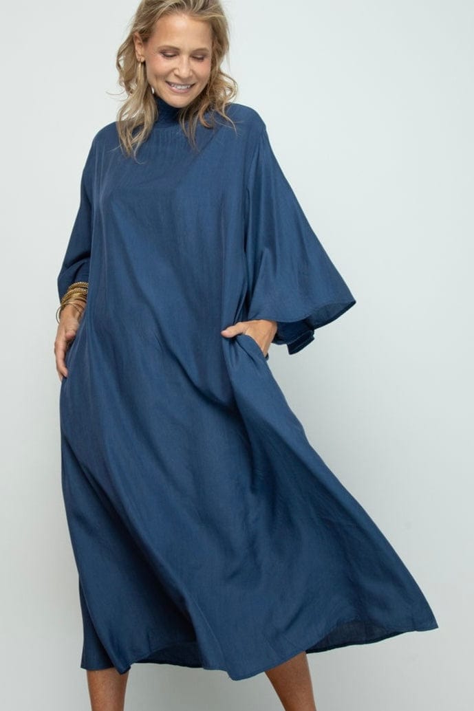 TLTAENA NEW   שמלה כחולה image 0