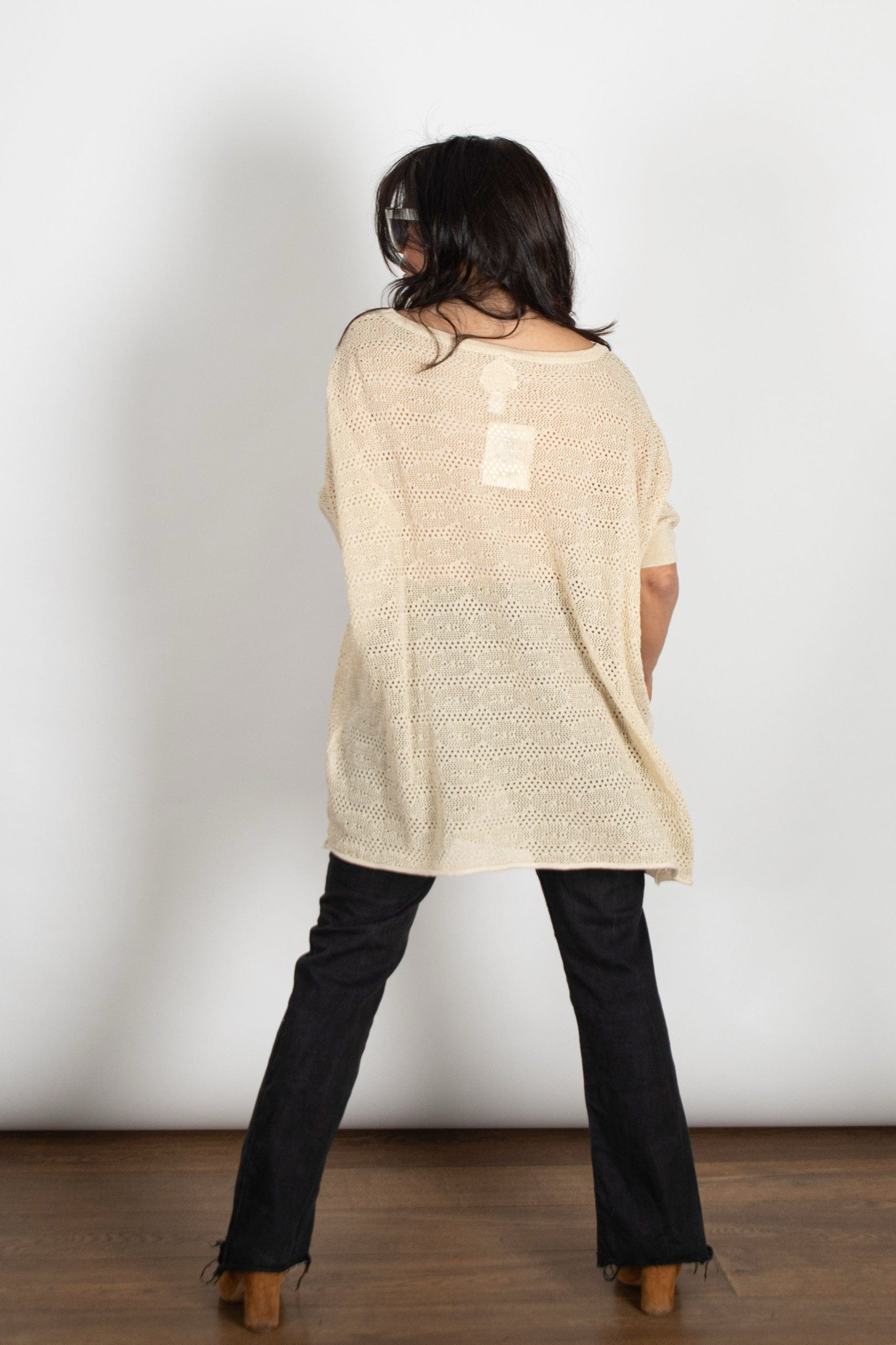 ODED אוברסייז חורים קאמל זהב image 8