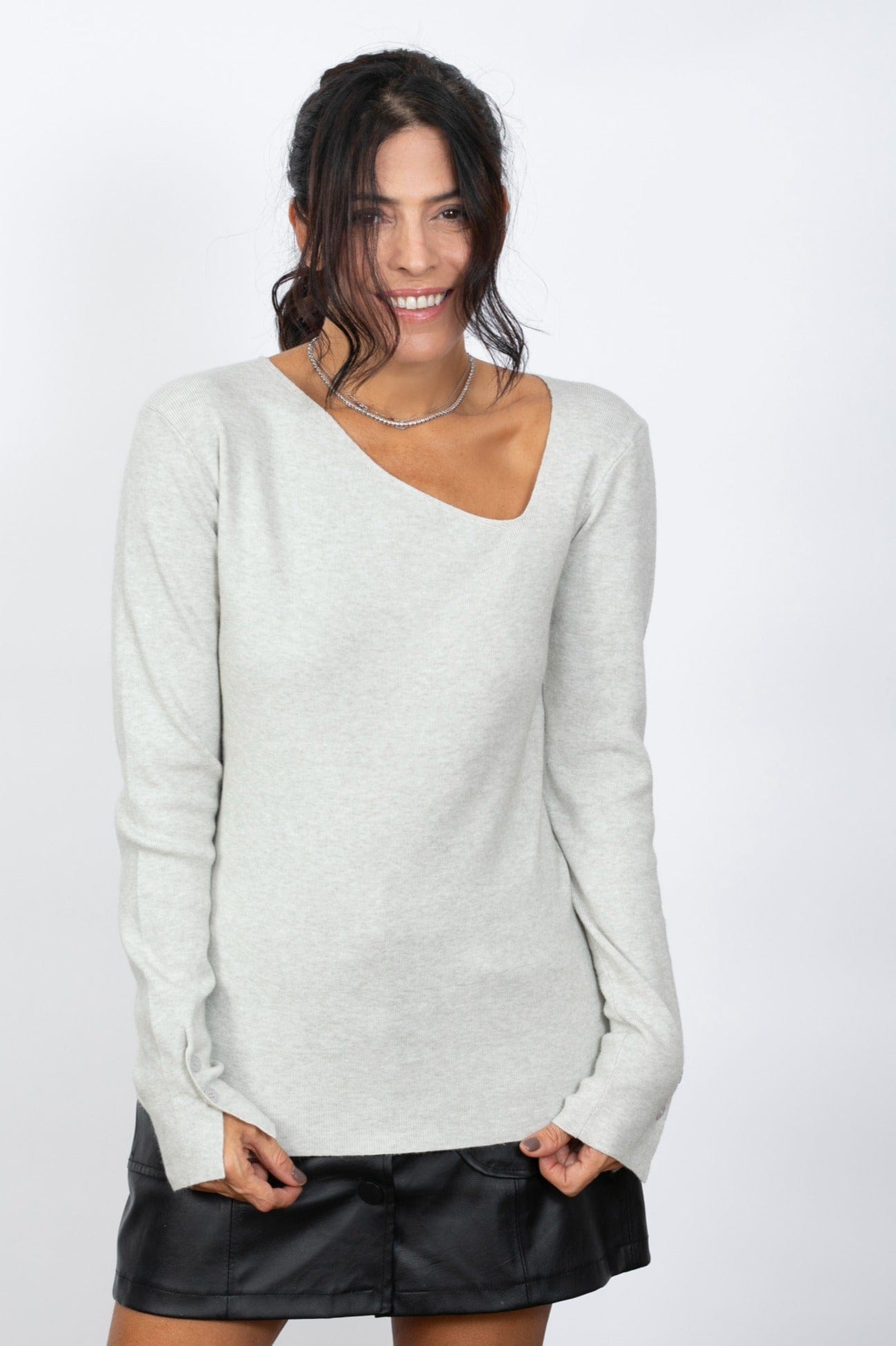 FRESSIA  סריג מעוצב בהיר image 2