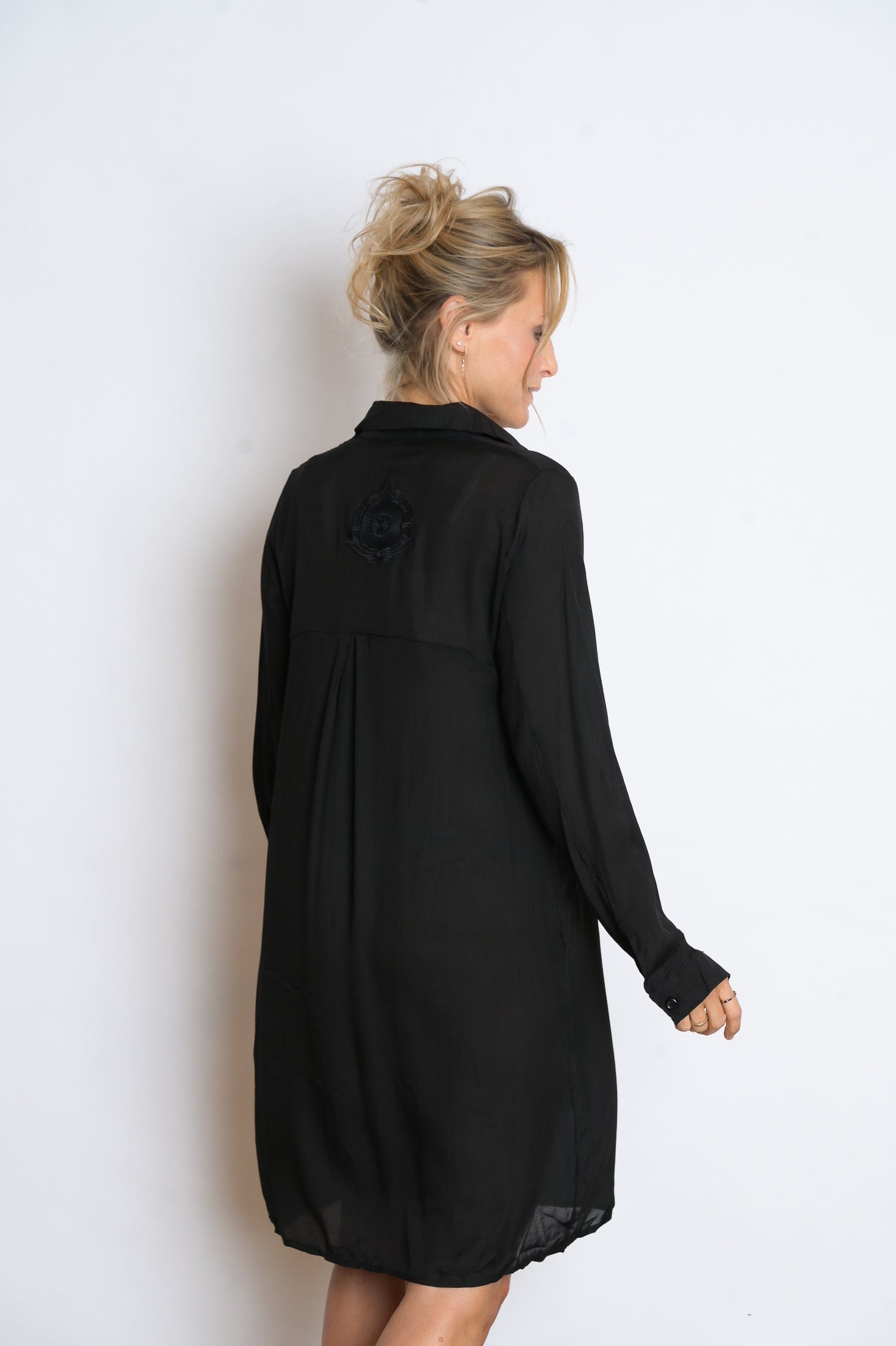 FRITZI שמלה מיני שחורה image 6