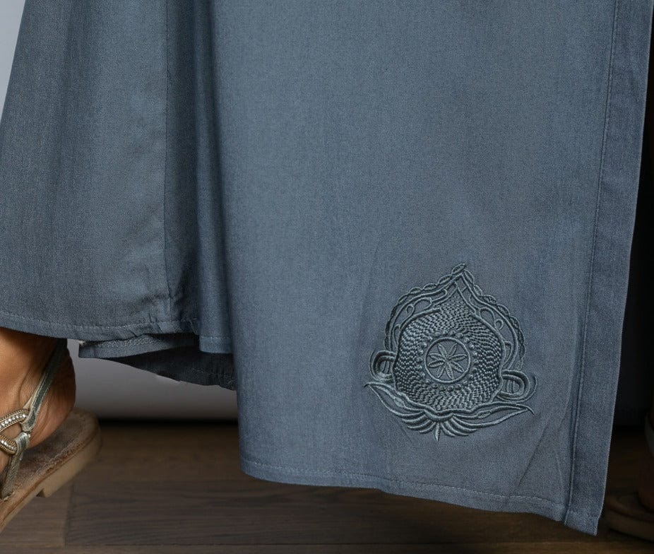 LIMA שמלה מקסי כפתורים image 9