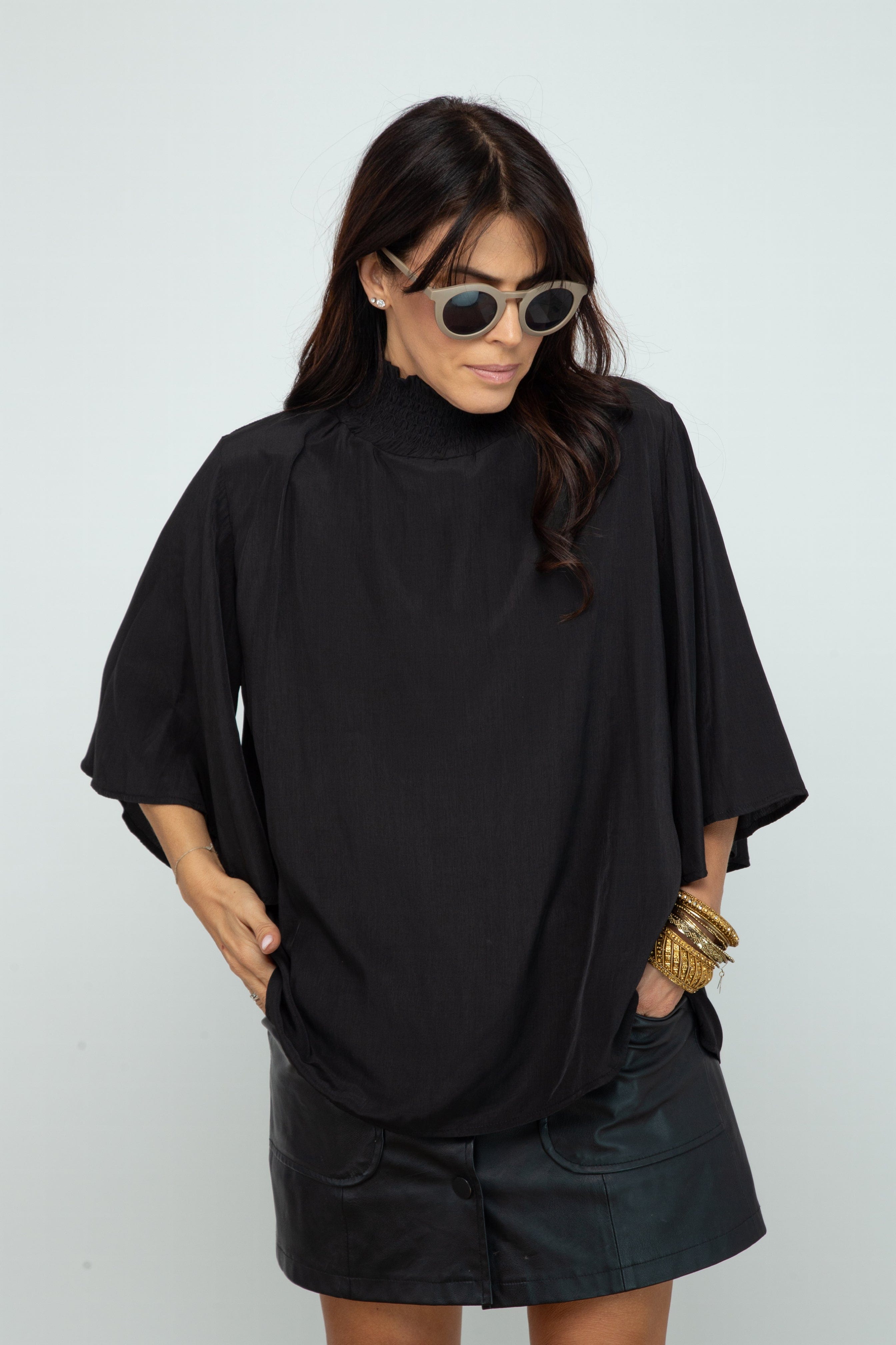 ATHENA NEW חולצה שחורה image 6