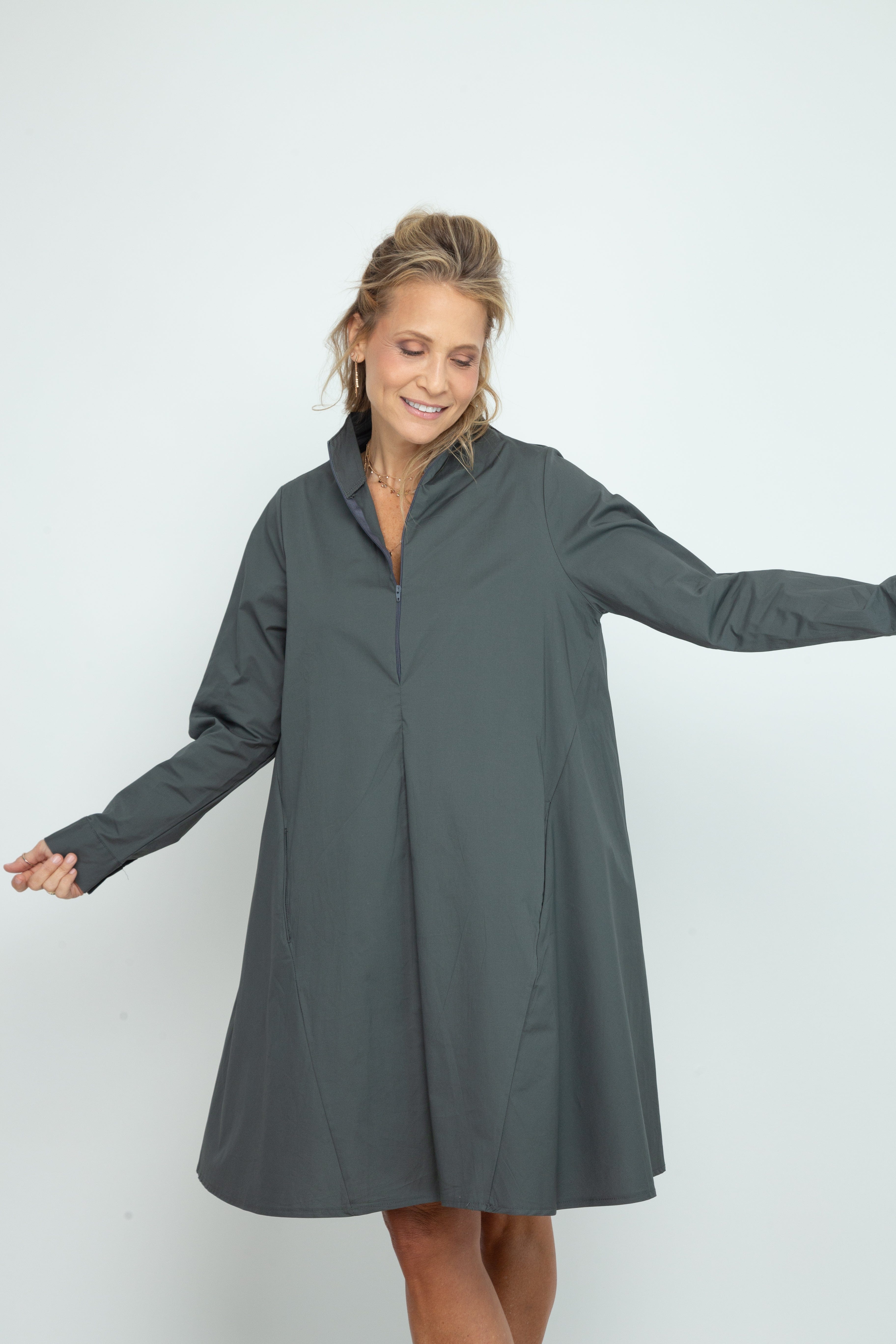 TWO שמלה רוכסן  image 5