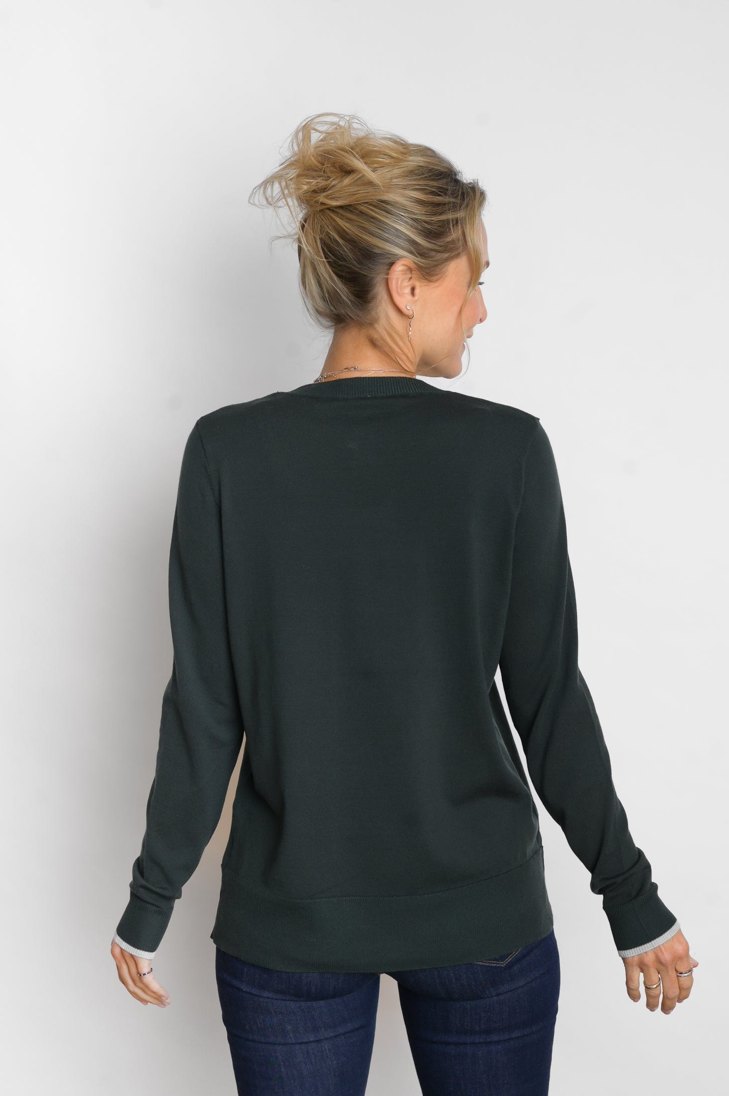 KASOSS  סריג ירוק קלאסי image 4