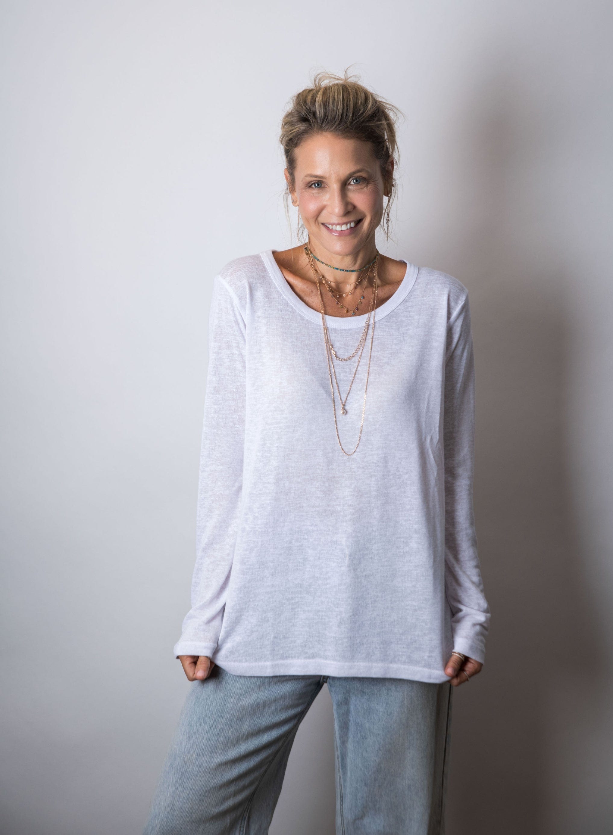 CHAVA חולצה בייסיק ירוקה image 8