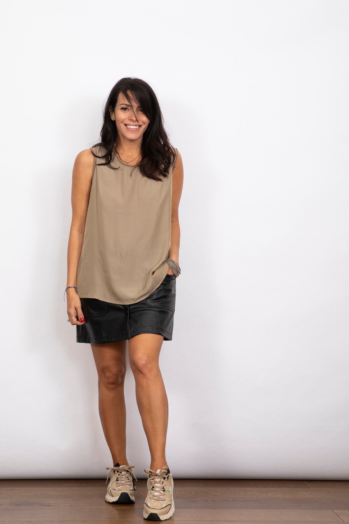 LUNA גופיה חאקי image 1