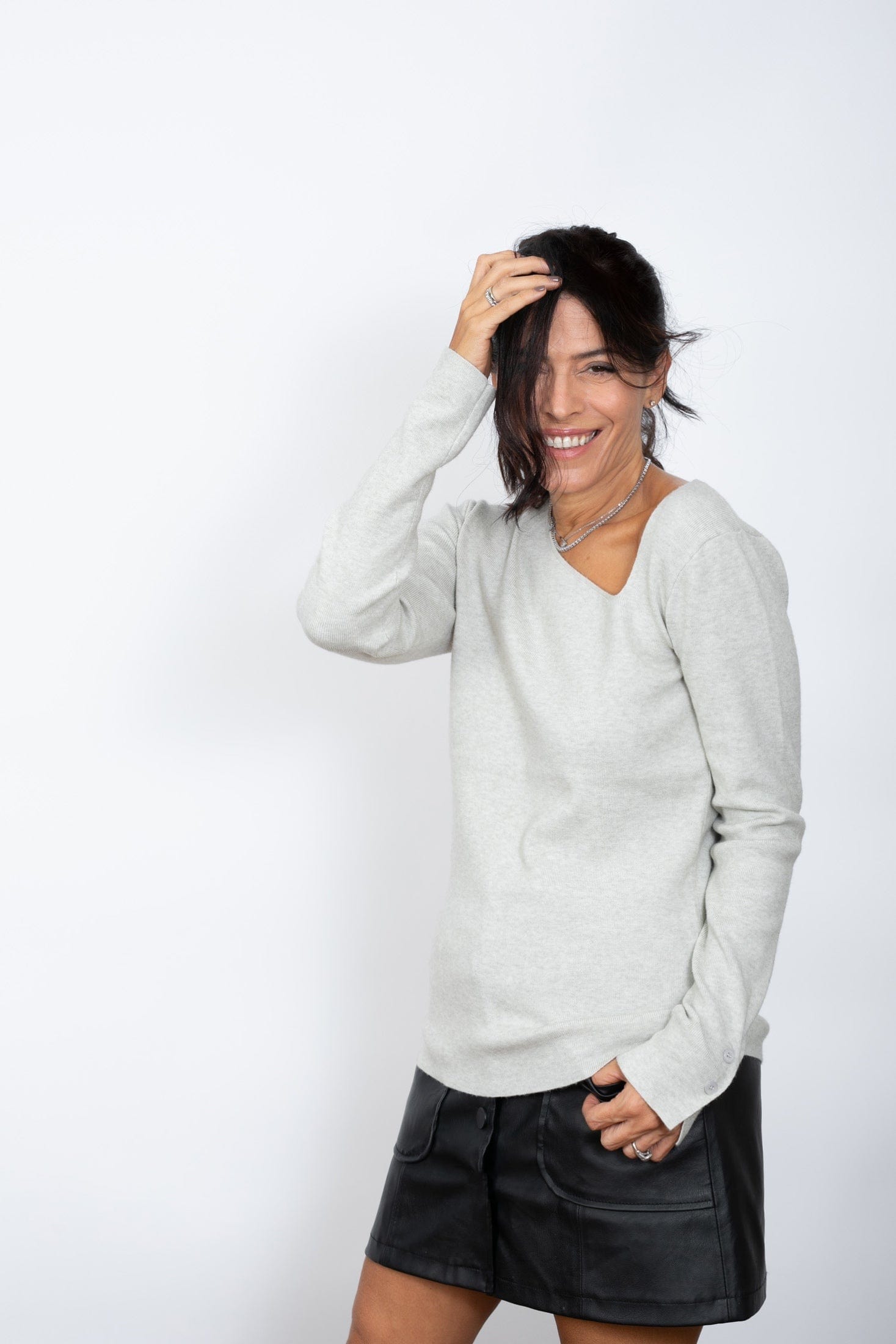 FRESSIA  סריג מעוצב בהיר image 7