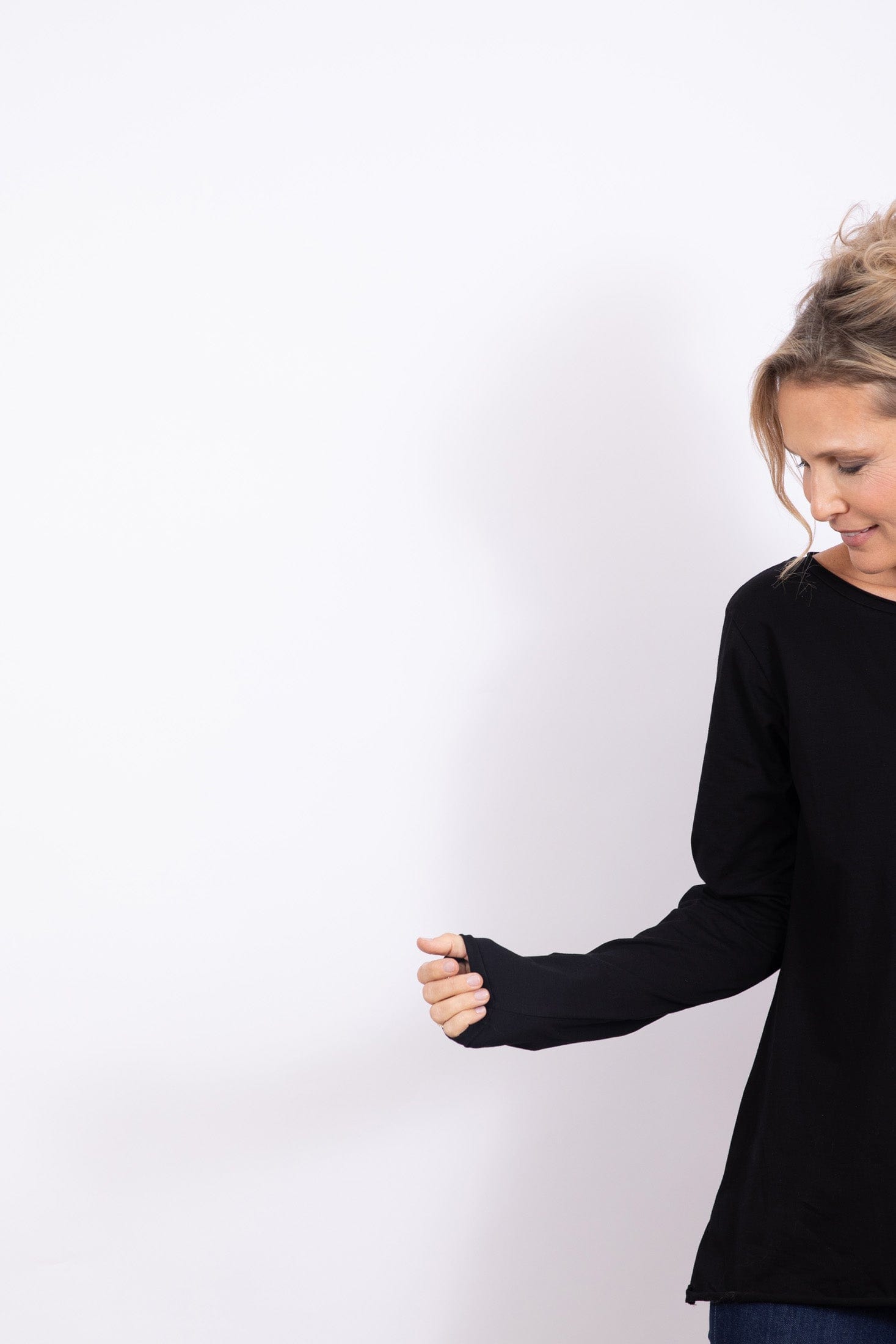 S SHIRT  חולצה שחורה image 4