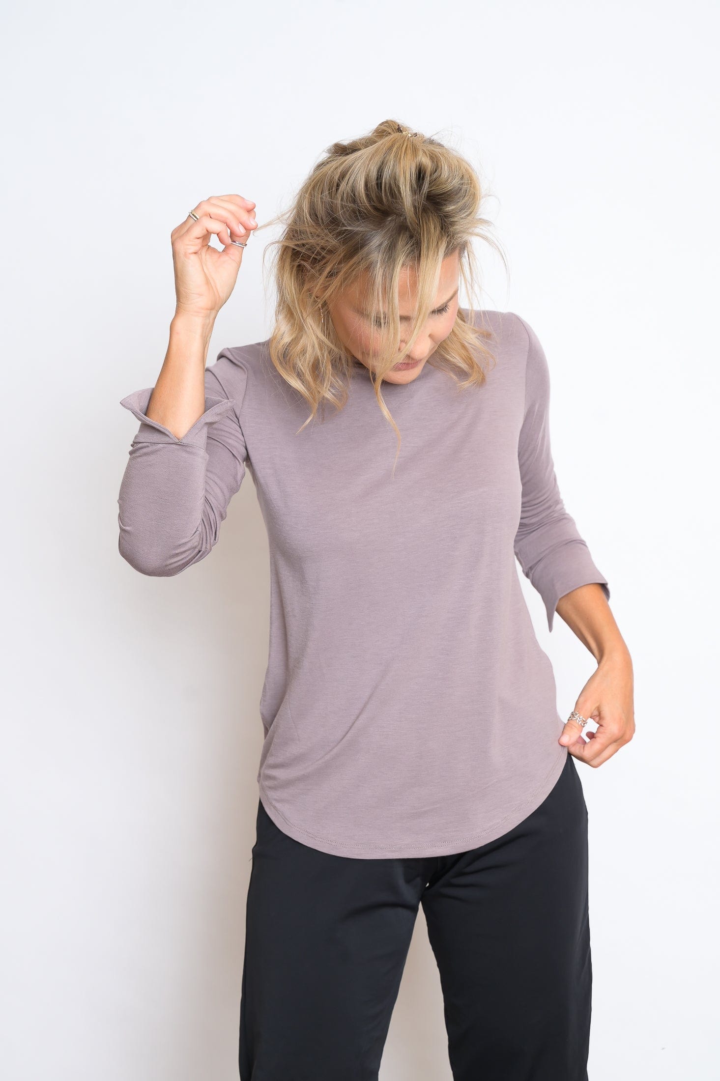 T SHIRT חולצה בייסיק image 4