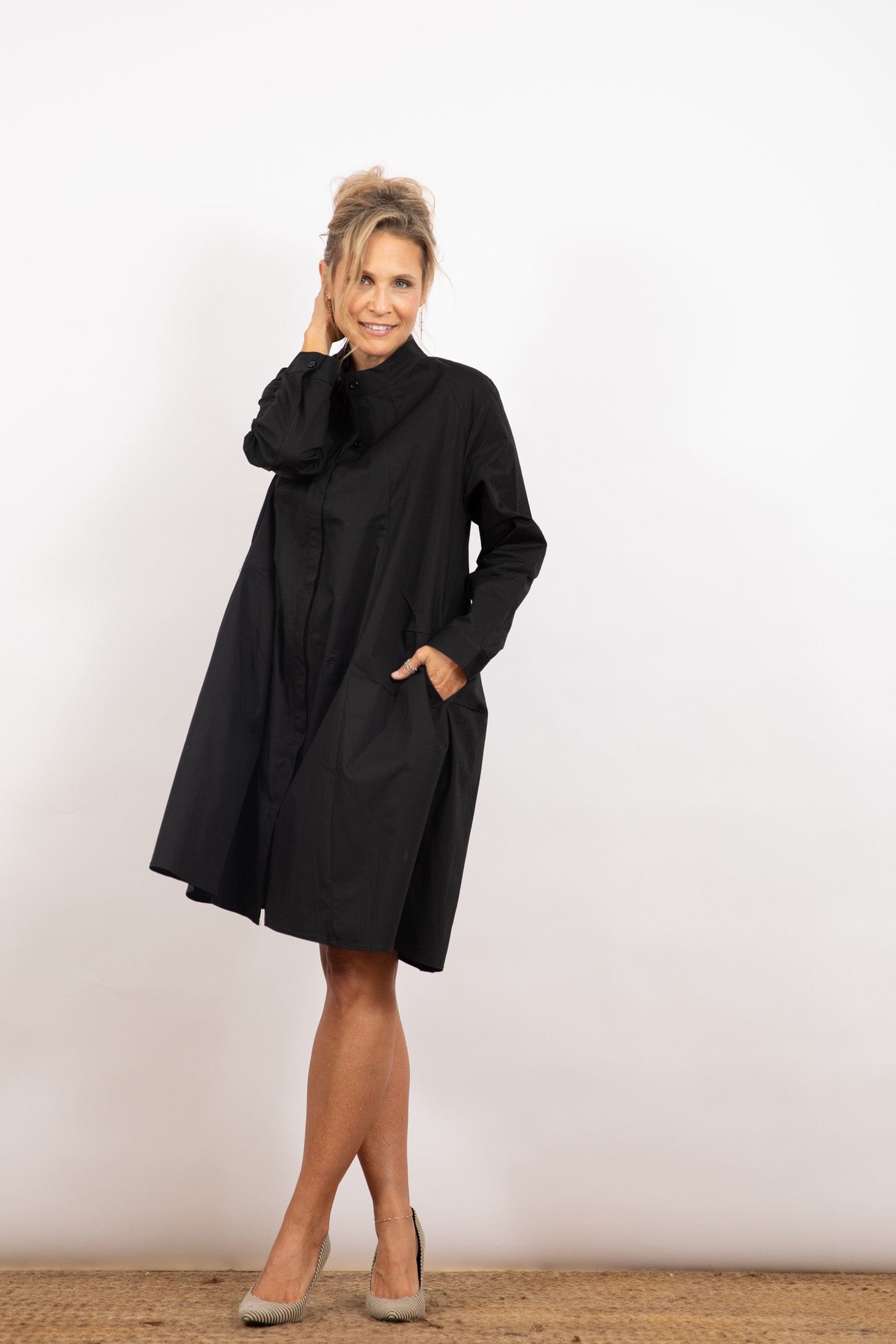 C DREES שמלה ג'קט אוברסייז image 3