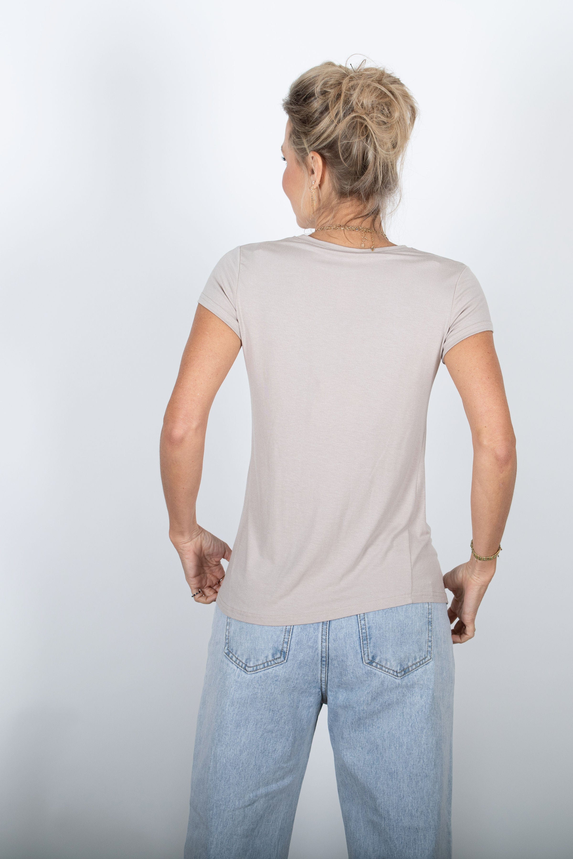 NIR חולצה קאמל בייסיק image 8