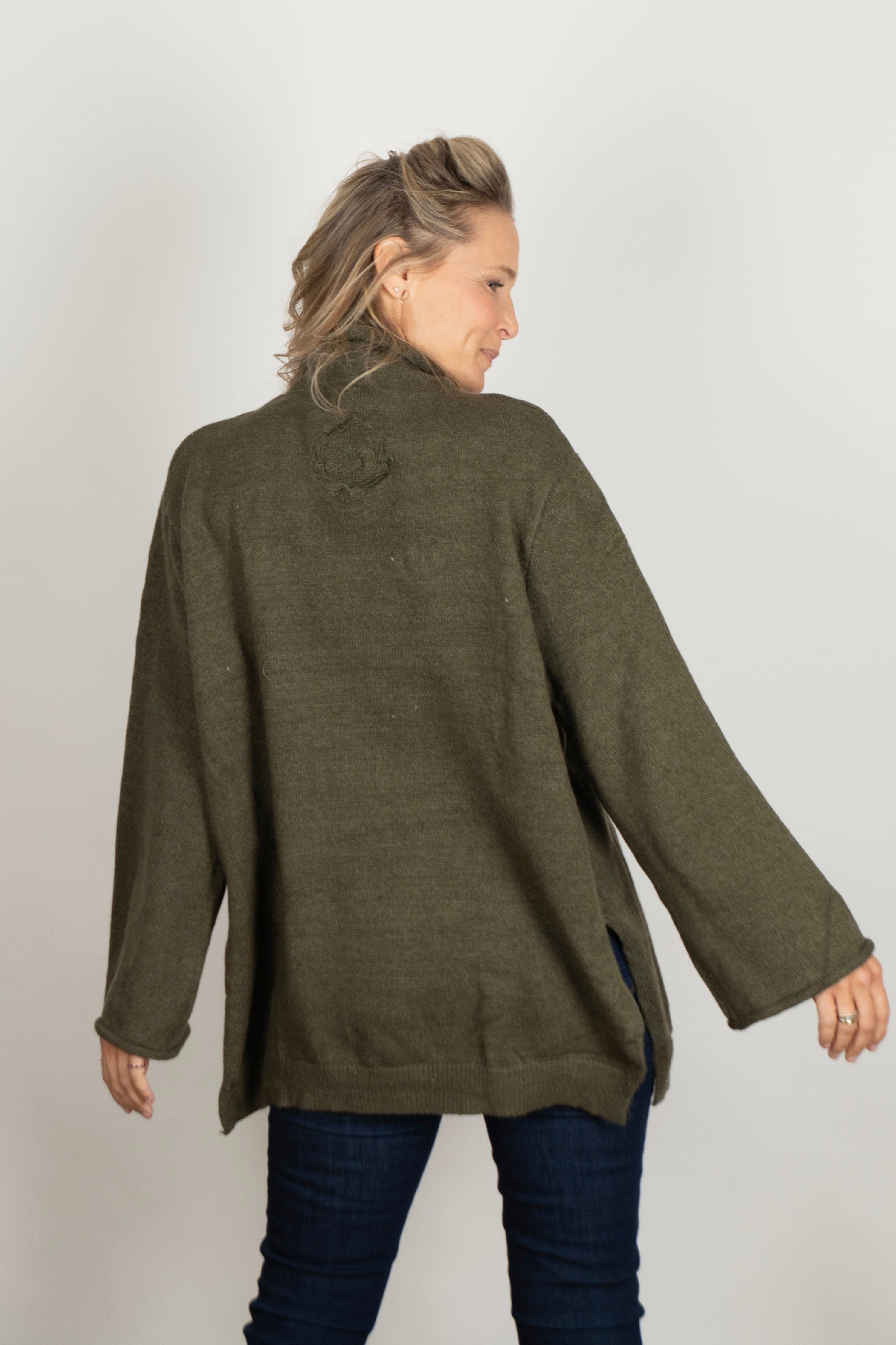 ADELE סריג מיני גולף אוברסייז image 4