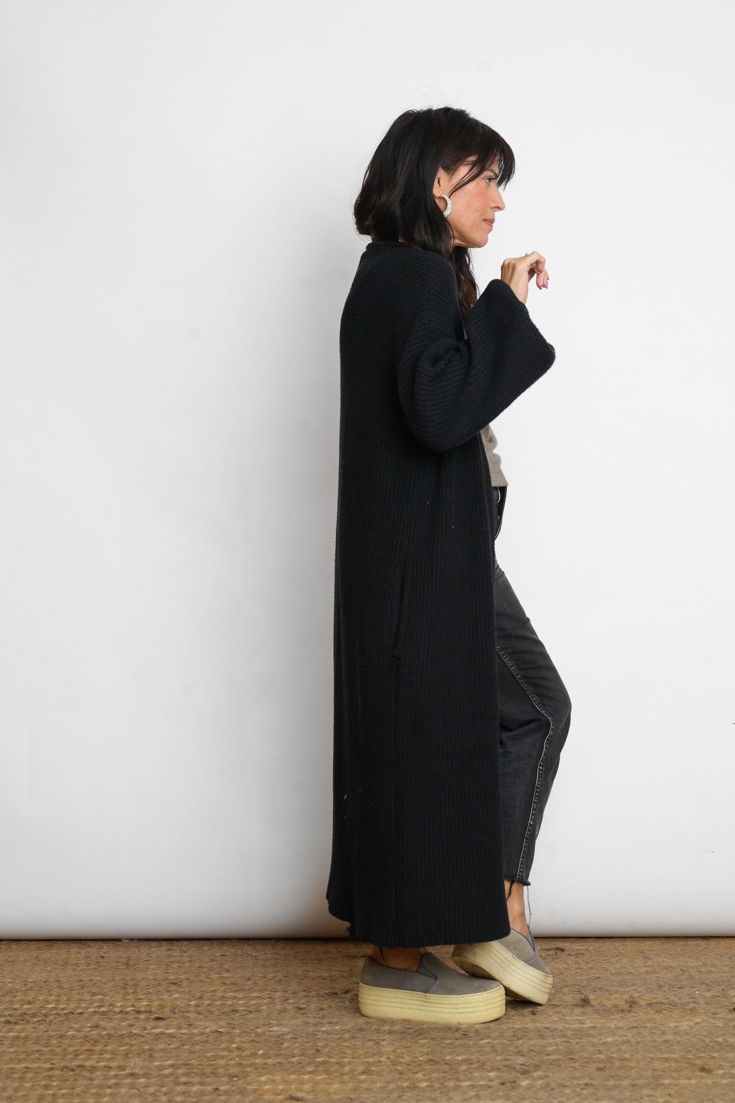 MILOS עליונית סריג שחורה image 7