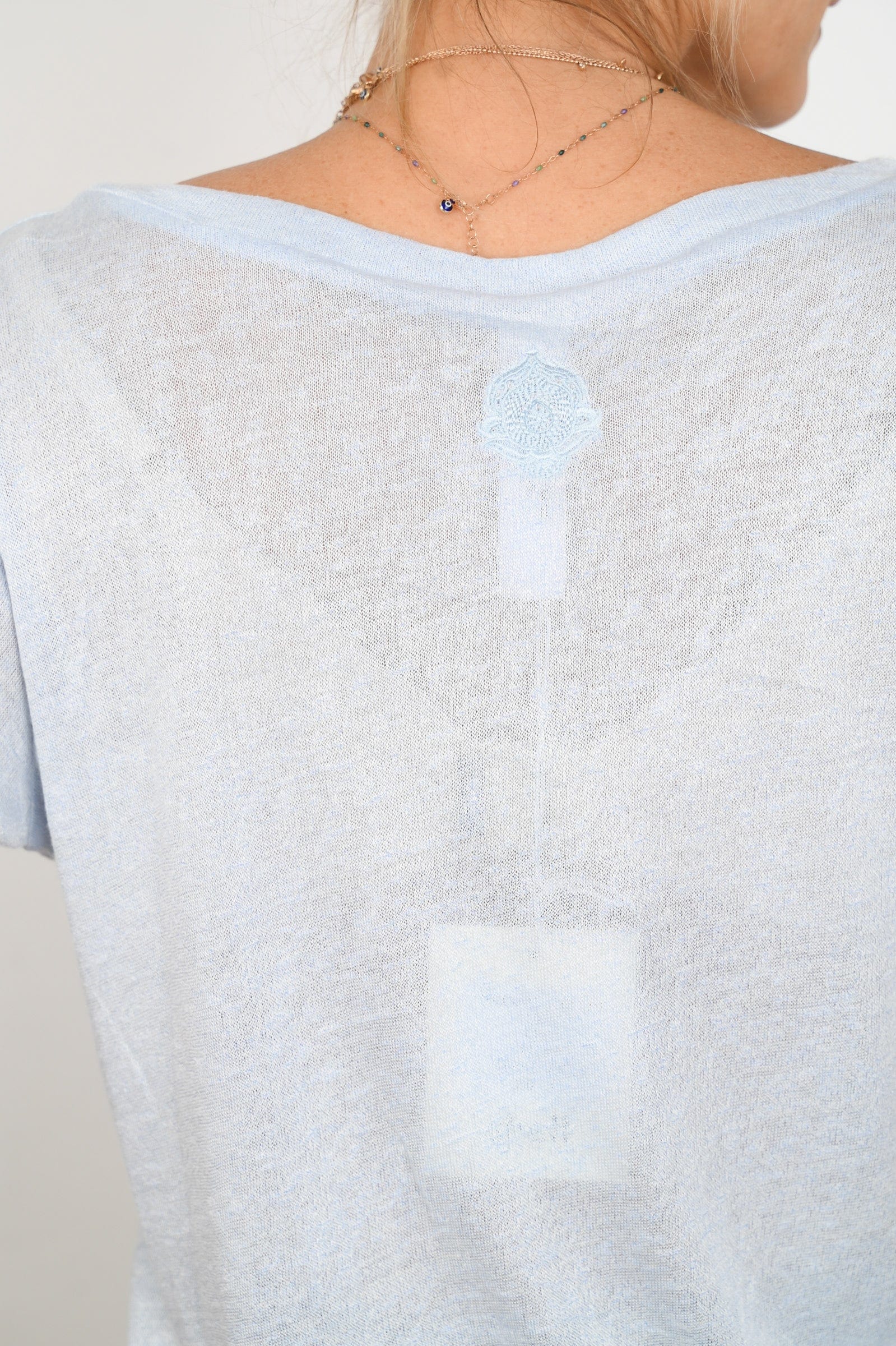 STREET חולצה תכלת image 4