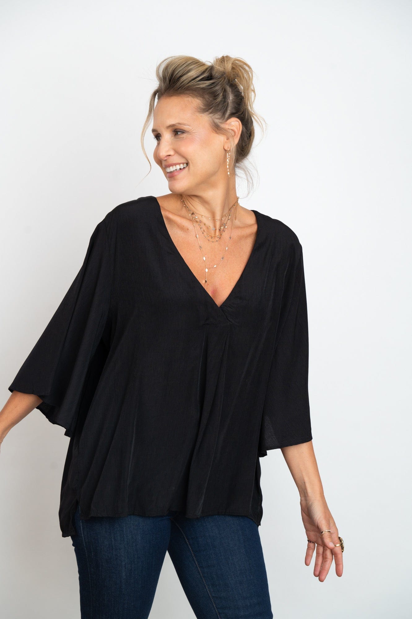 ROKE חולצה שחורה image 8