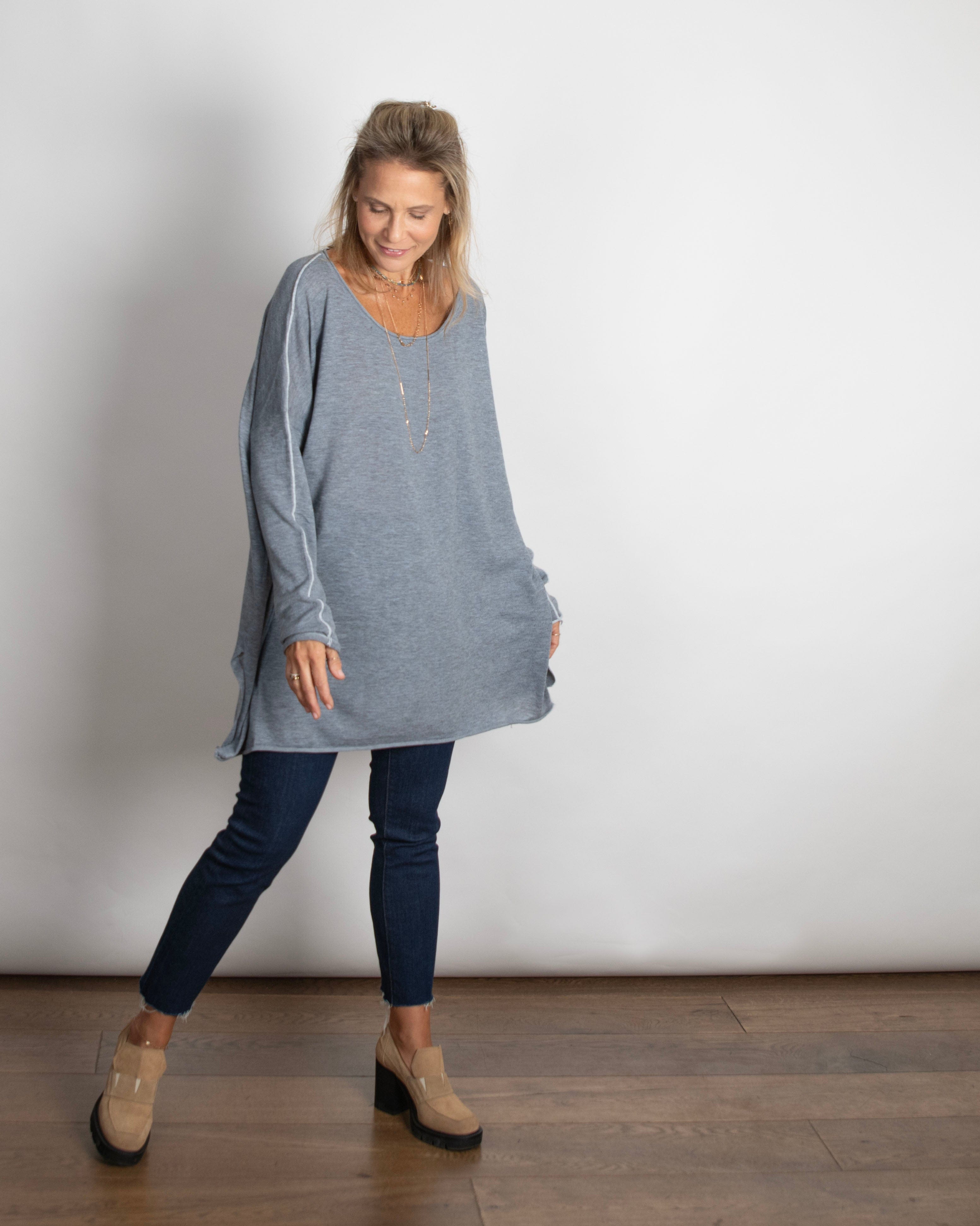 WIHTNEY סריג אוברסייז image 9