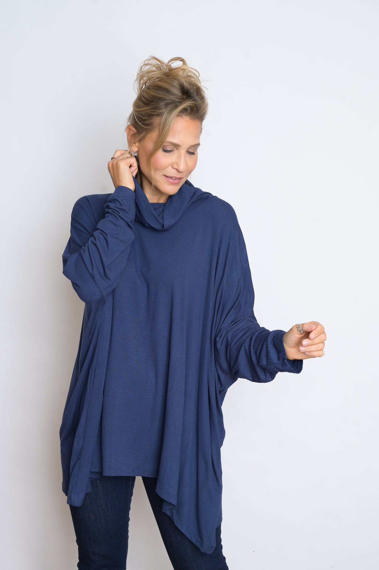 K SHIRT   גולף כחול אוברסייז image 5