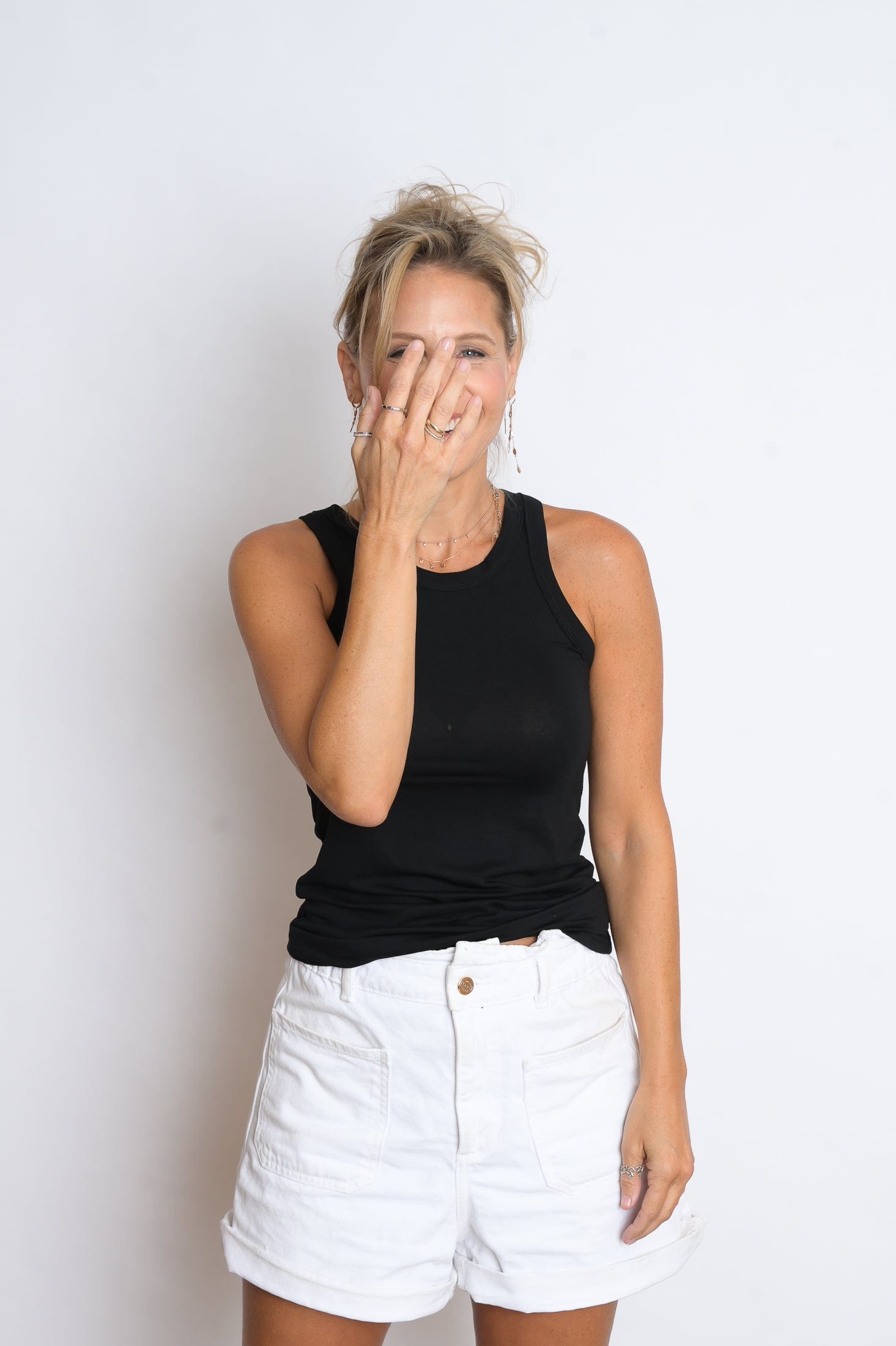 TOVI גופיית סבא שחורה image 3