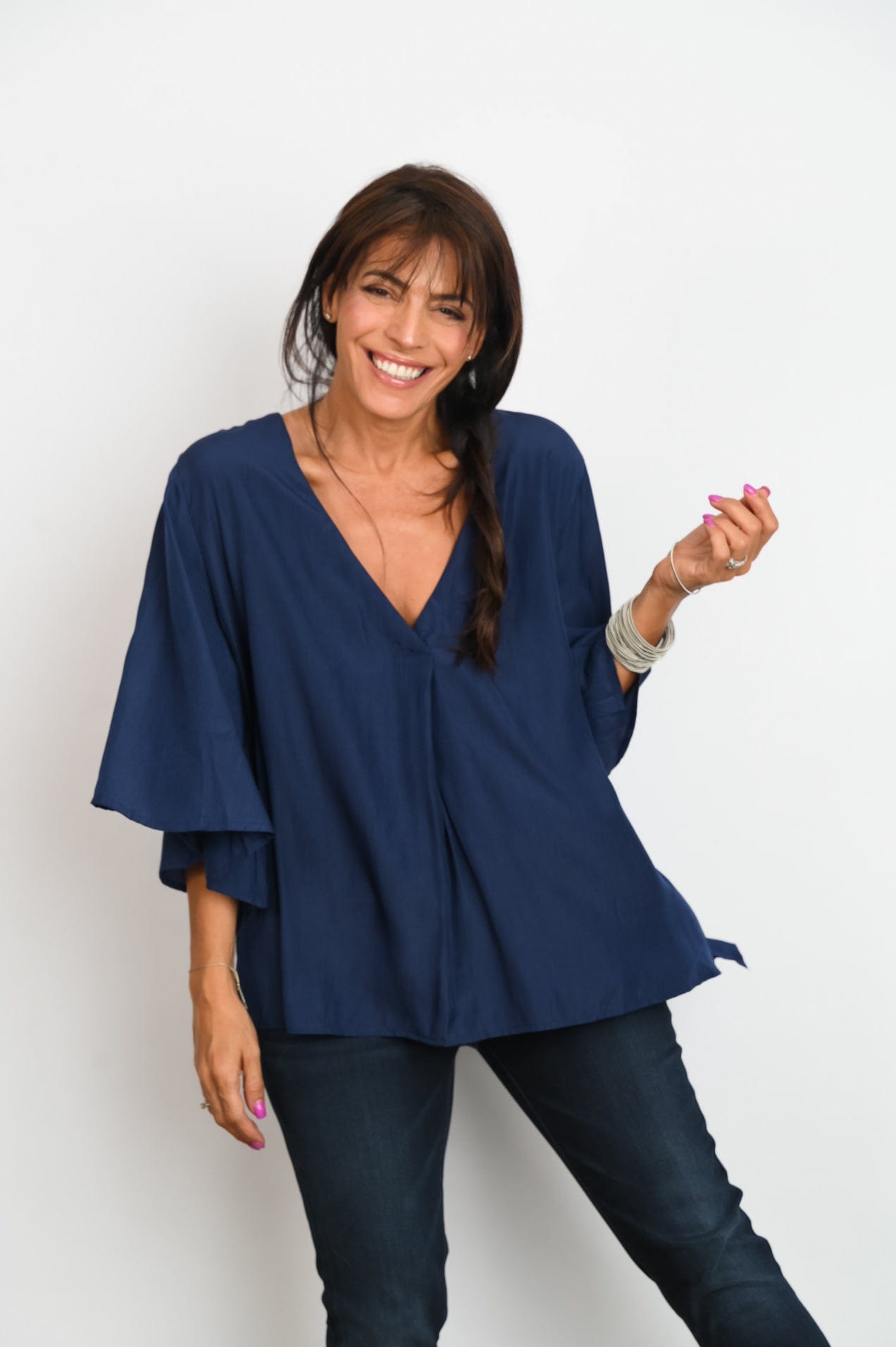 ROKE חולצה כחולה image 10