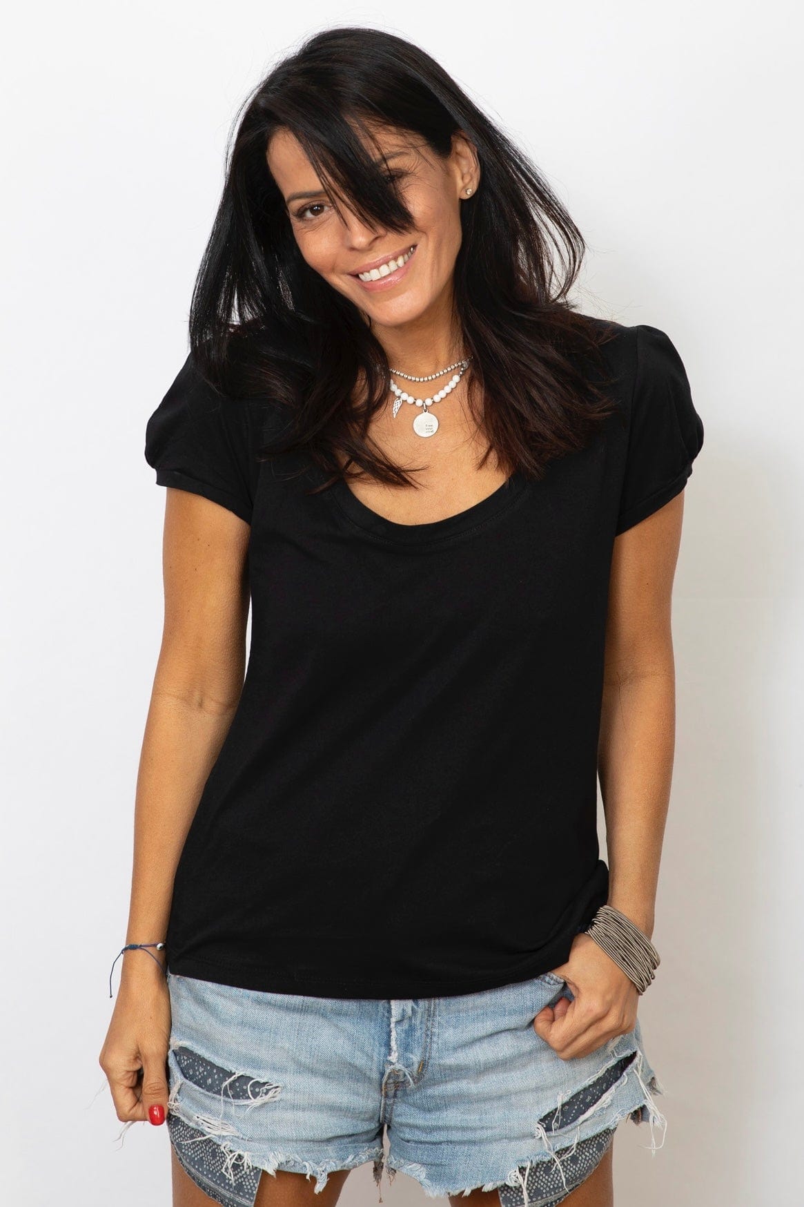 CETO חולצה בייסיק שחורה image 0