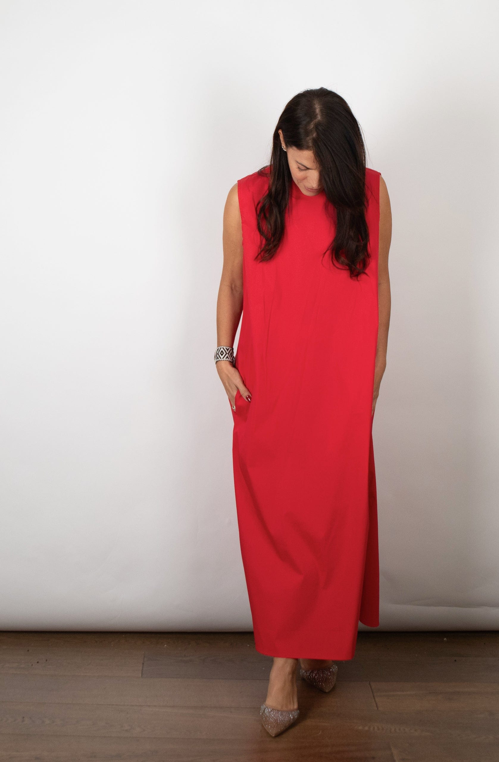 HOLIDAY  שמלה מקסי אדומה image 2