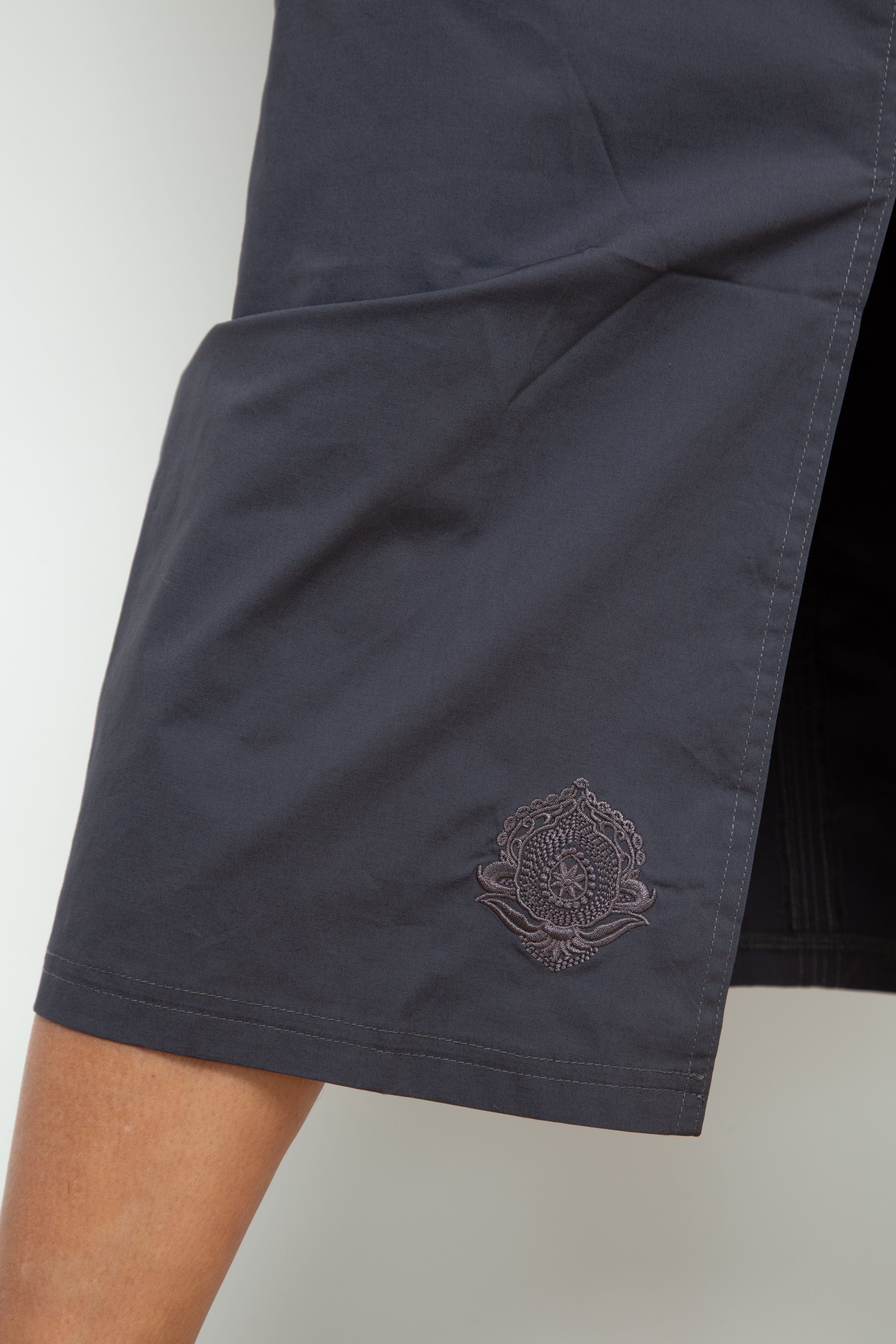 POOLY NEW שמלה מעוצבת אפורה image 10