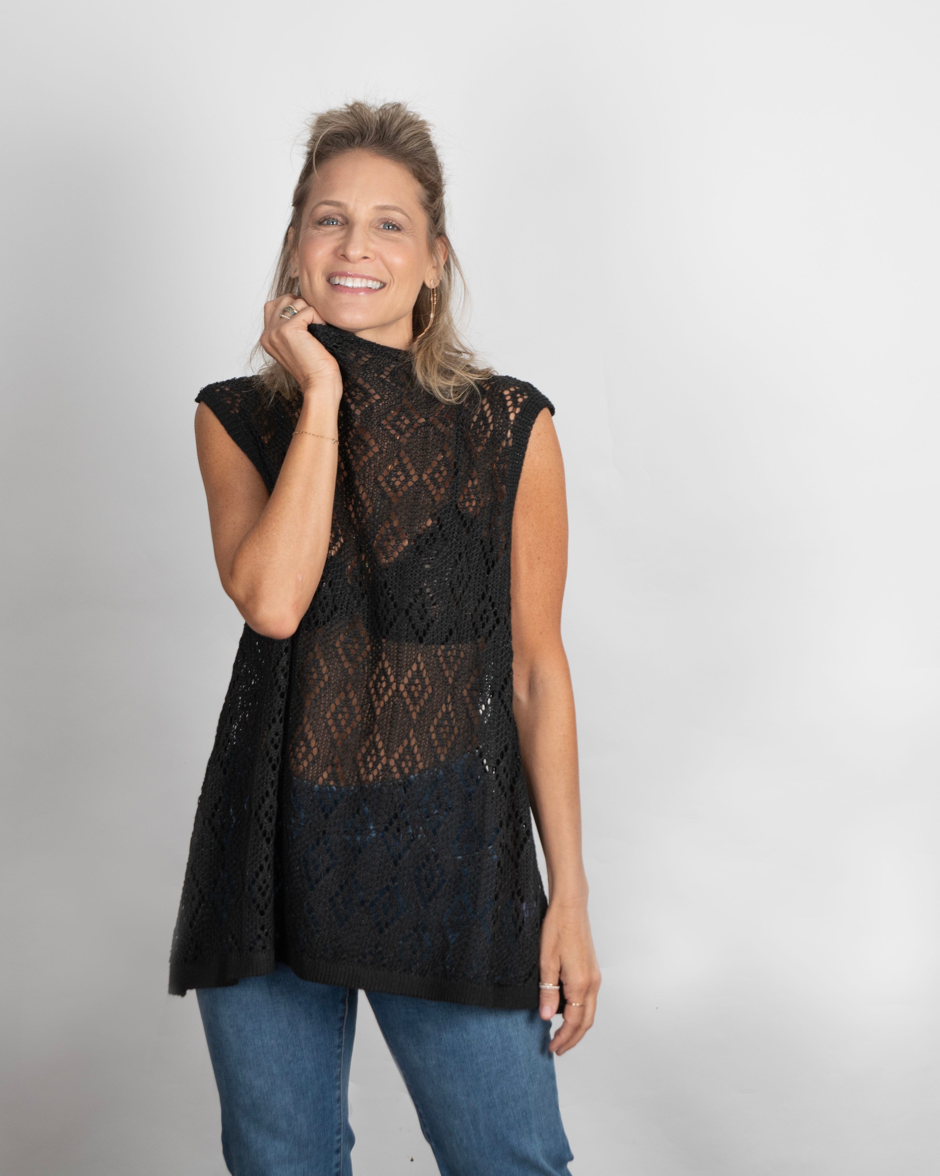 RIHANNA גופית גולף שחור image 2