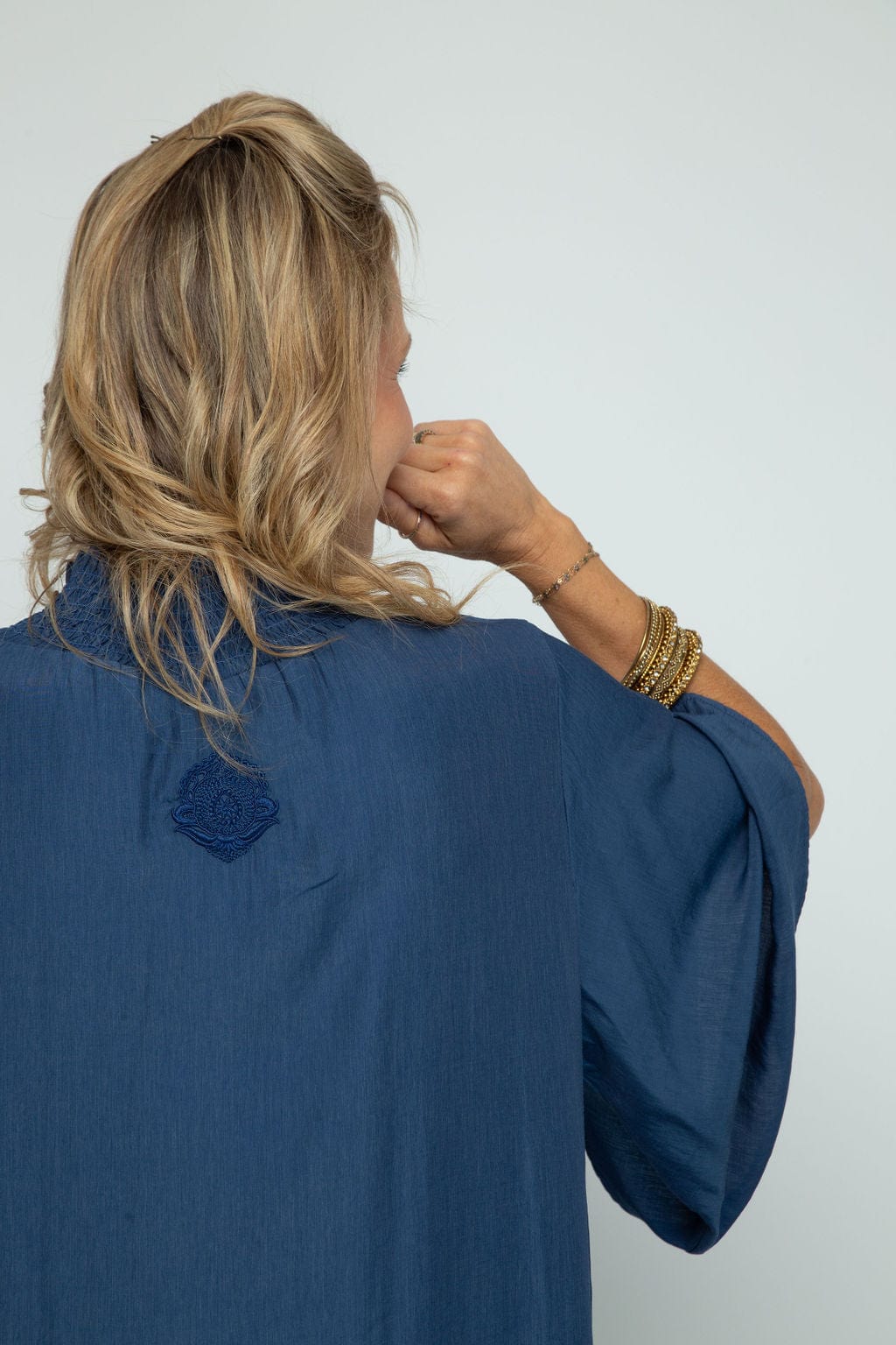 TLTAENA NEW   שמלה כחולה image 2