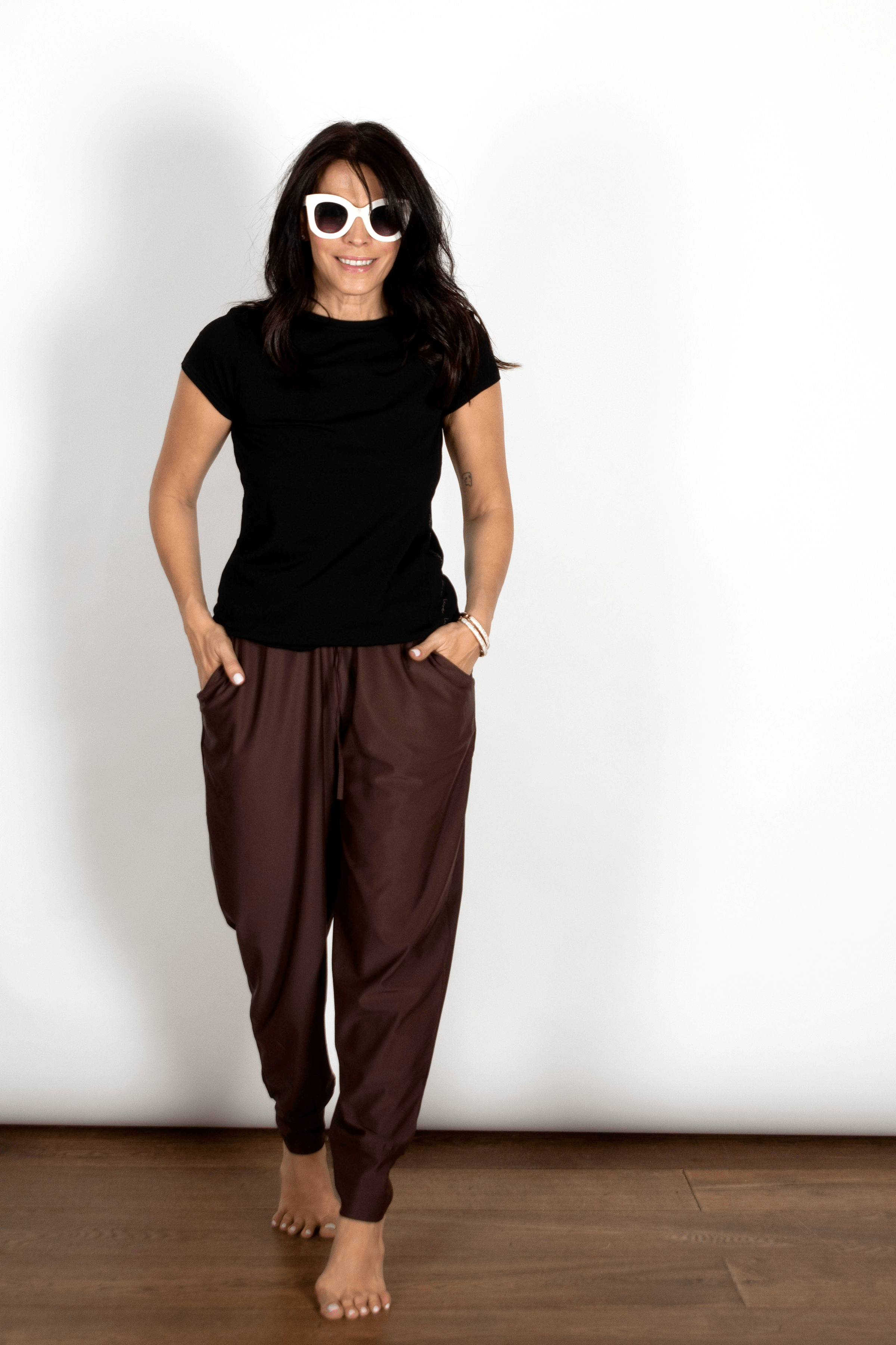 TAL PANS  מכנסיים חום image 5