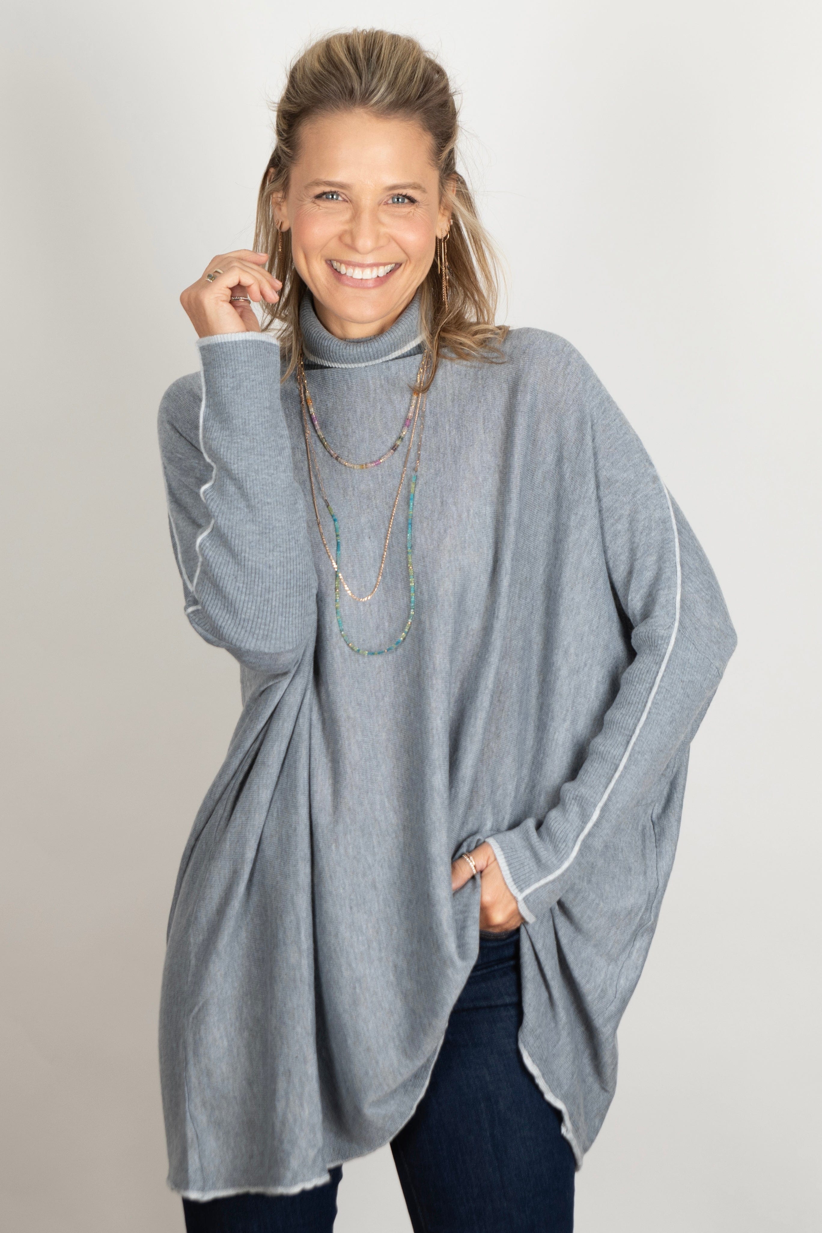 CHER סריג גולף אוברסייז image 7